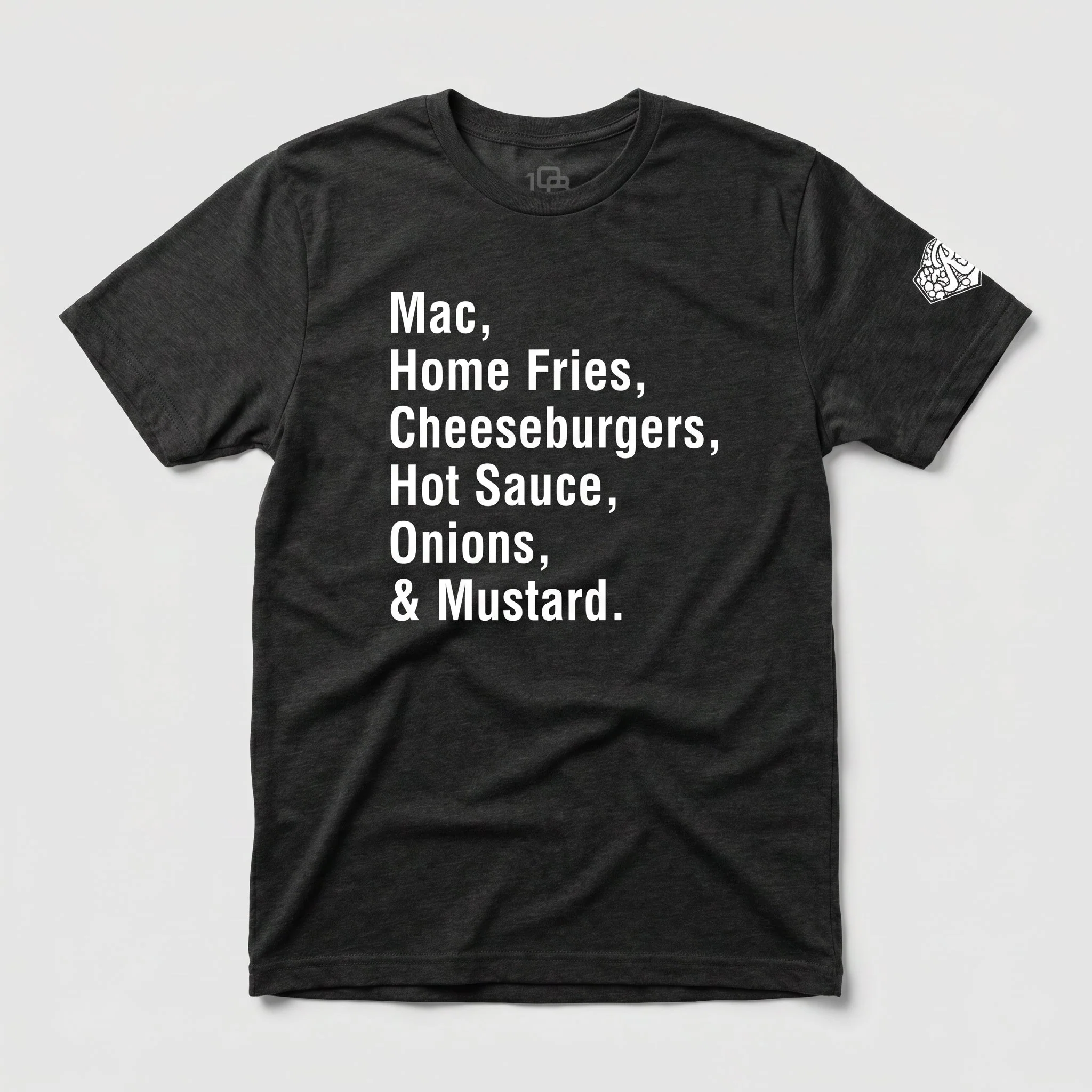 108 Stitches Garbage Plate Ingredients Tee