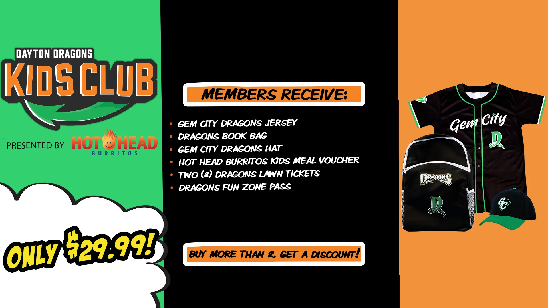 2026 Dragons Kids Club