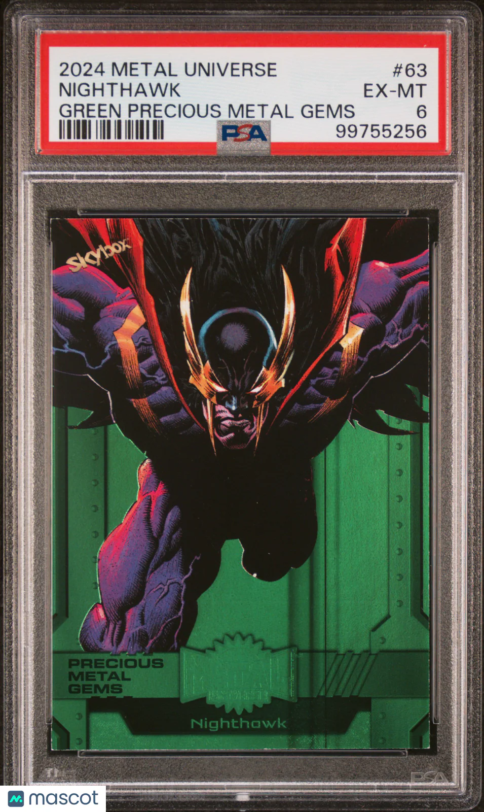 2024 Skybox Metal Universe Avengers Nighthawk /10