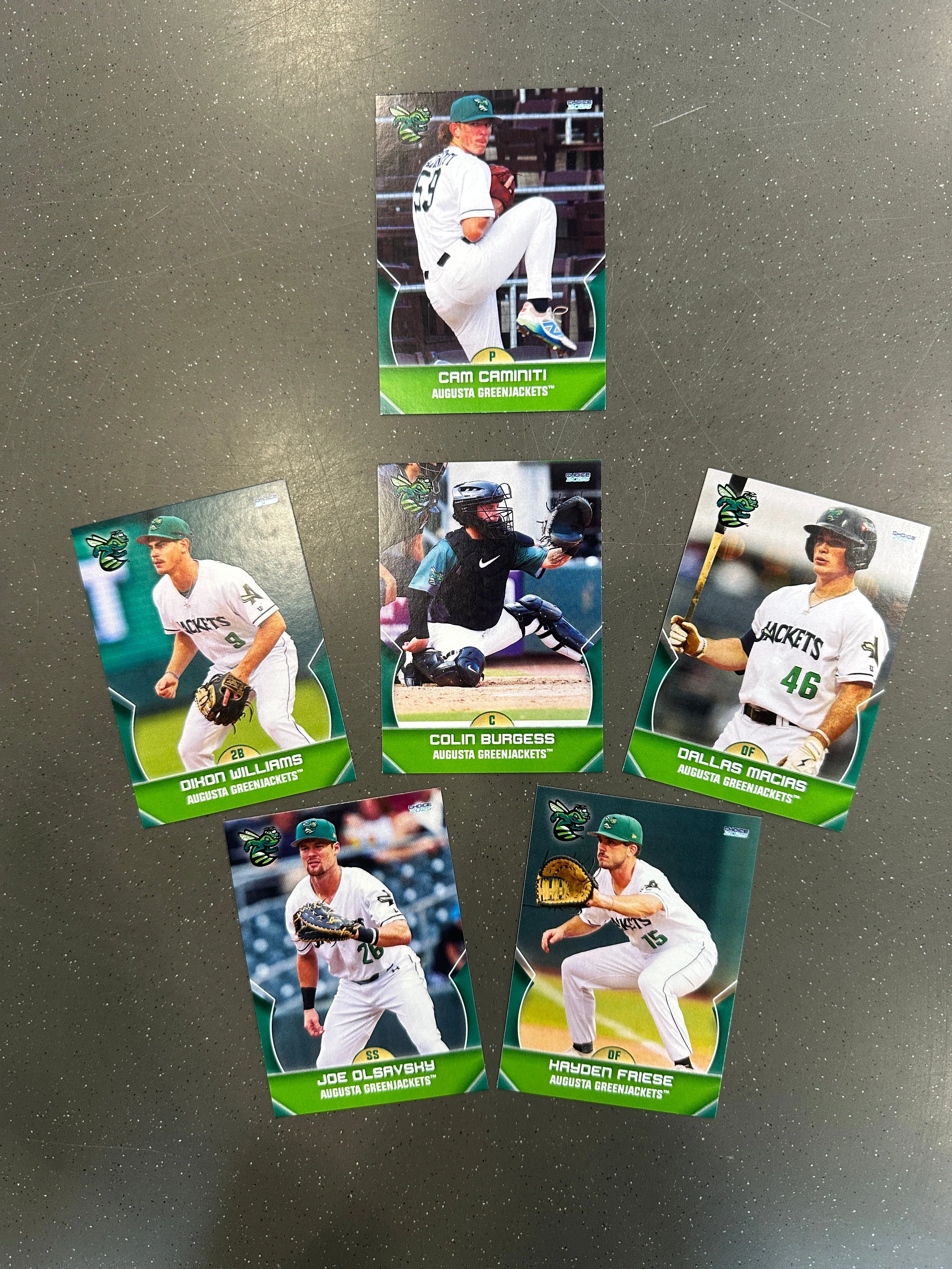 Augusta GreenJackets 2025 UPDATED Team Set