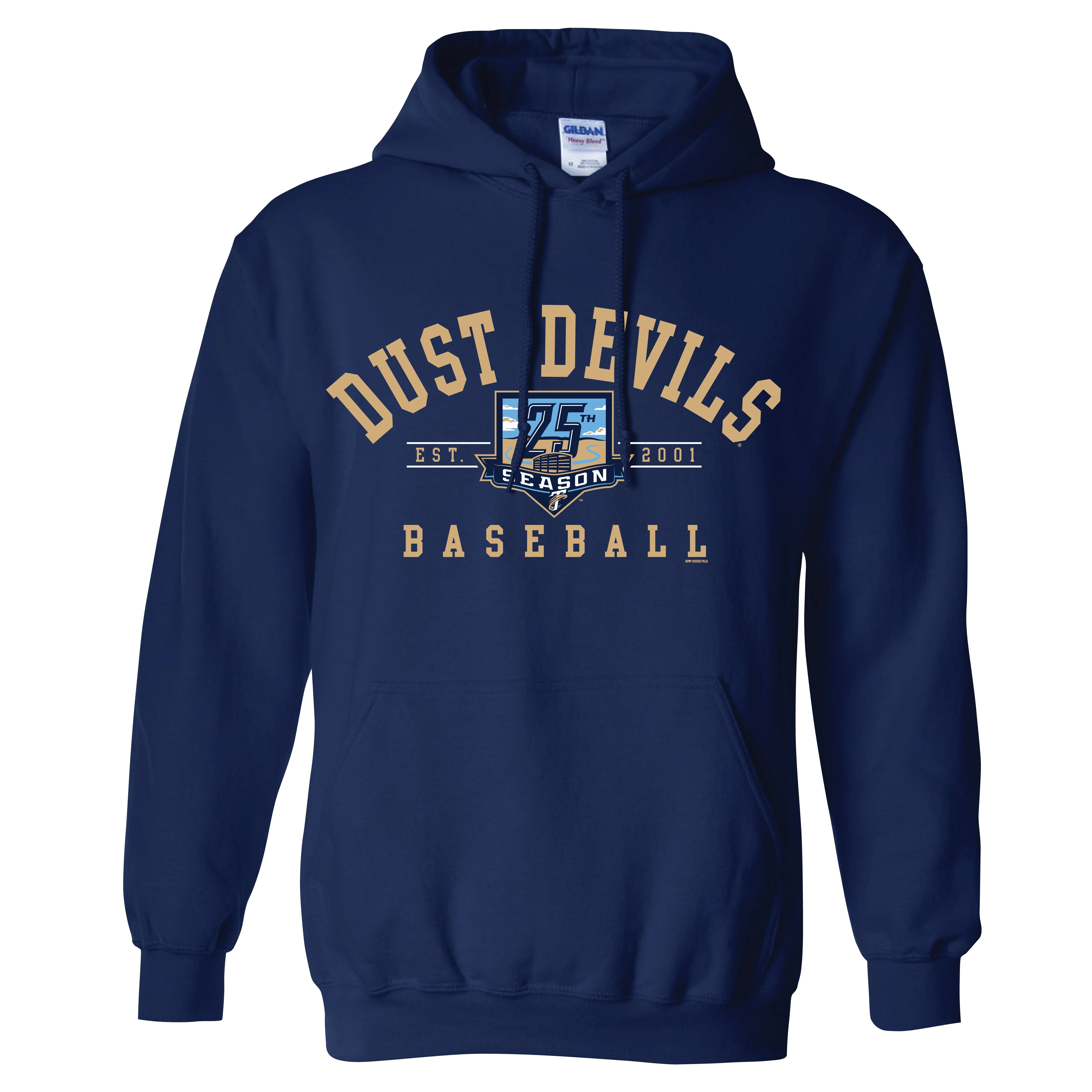 25th Season Navy Hoodie Sweatshirt