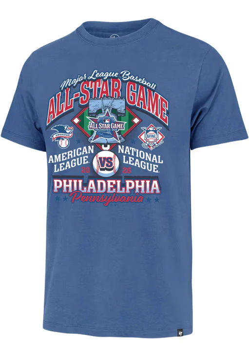 '47 Cadet Blue 2026 Philadelphia MLB All Star Game T-Shirt