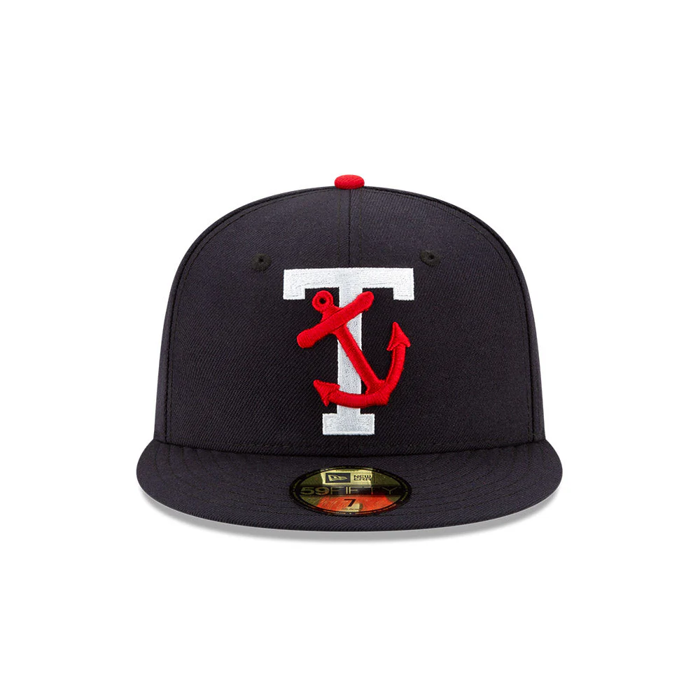 Tacoma Rainiers New Era 59Fifty Tacoma Tugs Navy Anchor Cap - Image 3