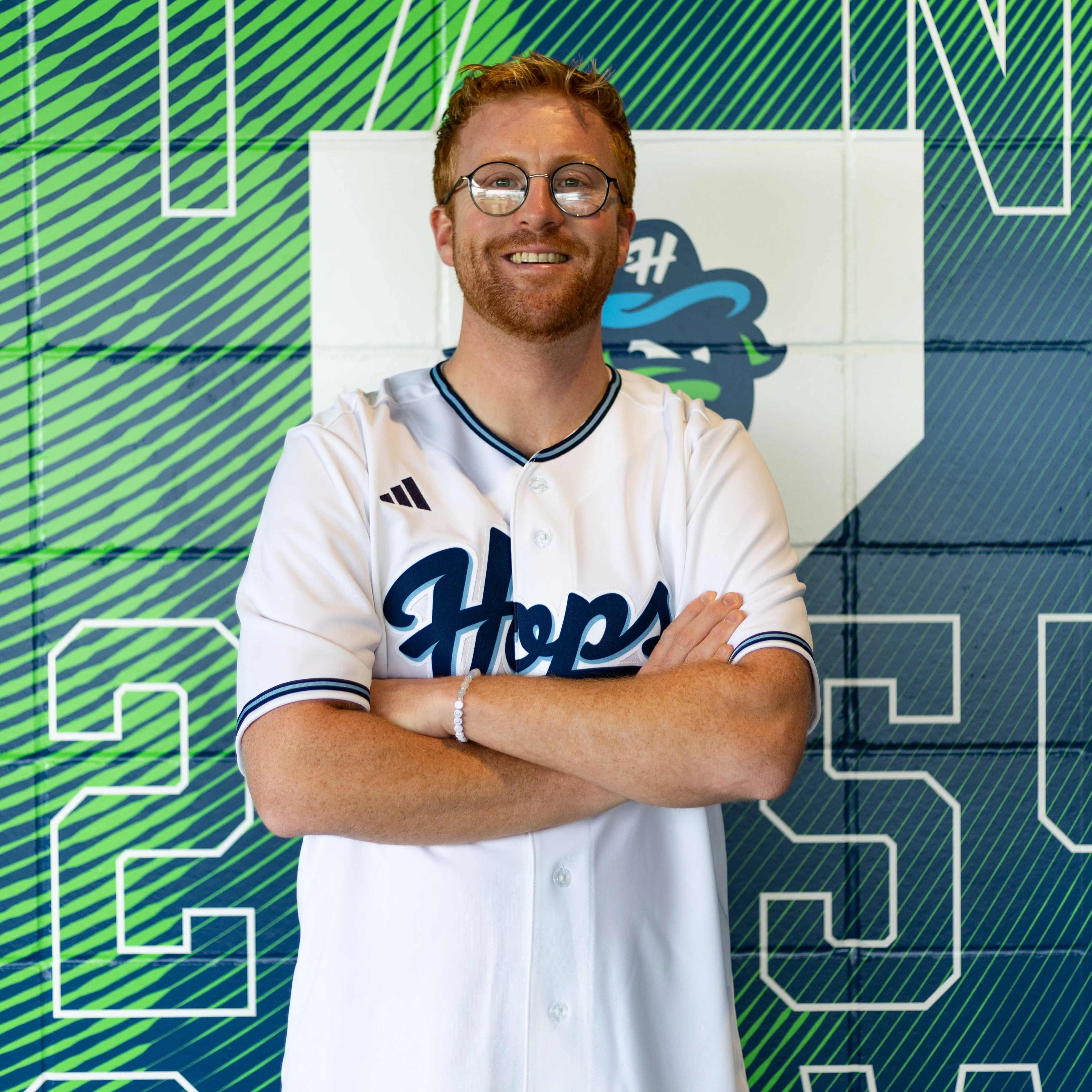 adidas Official Replica Home Jersey, Hillsboro Hops - Image 4