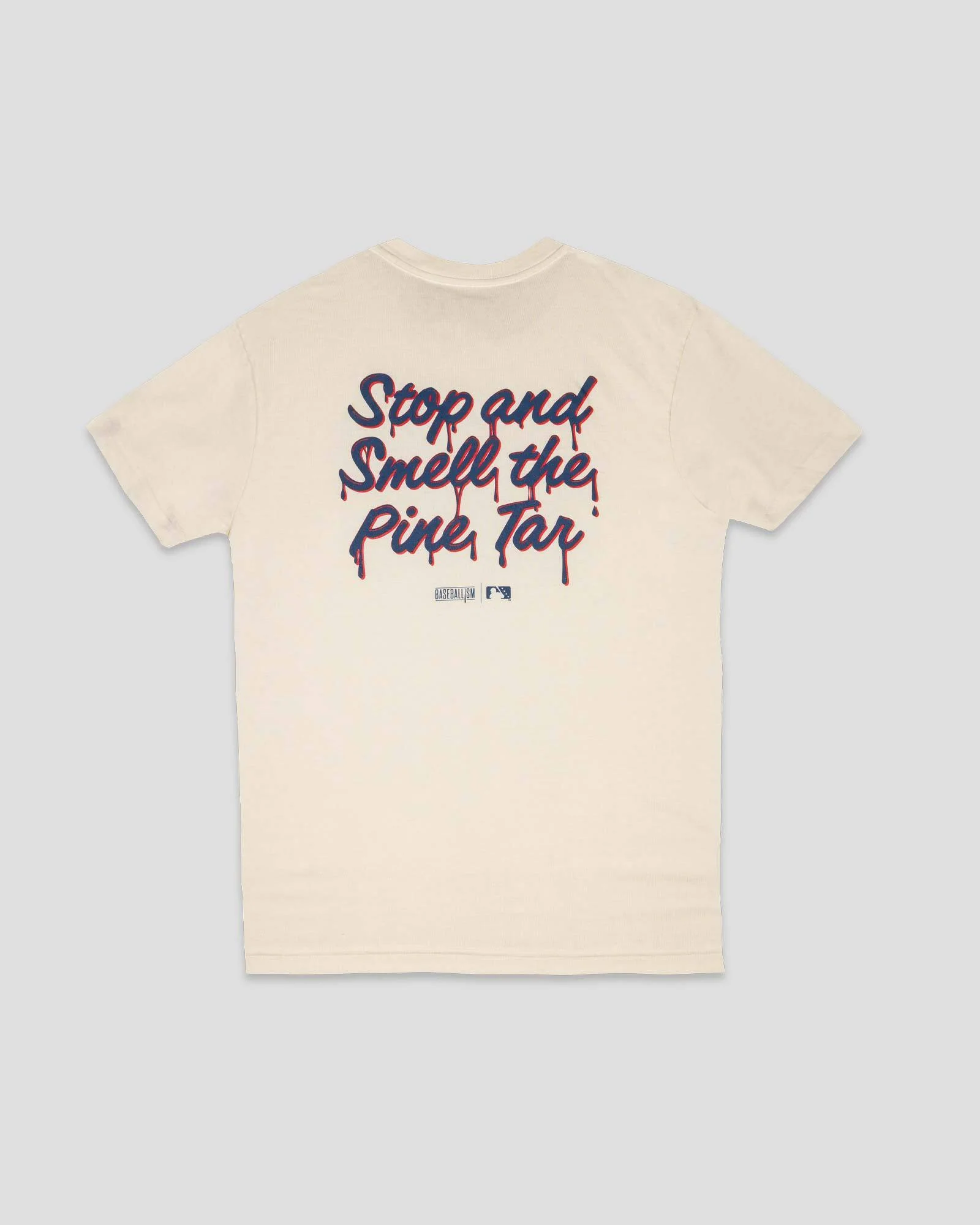 Adult Cream Baseballism Pine Tar Tee - Image 2