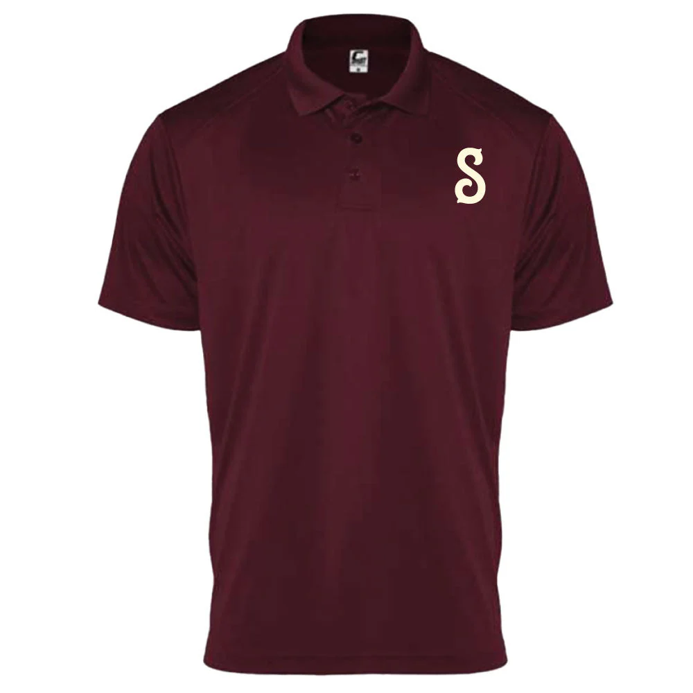 Adult Maroon Spartanburg Pastimes Polo