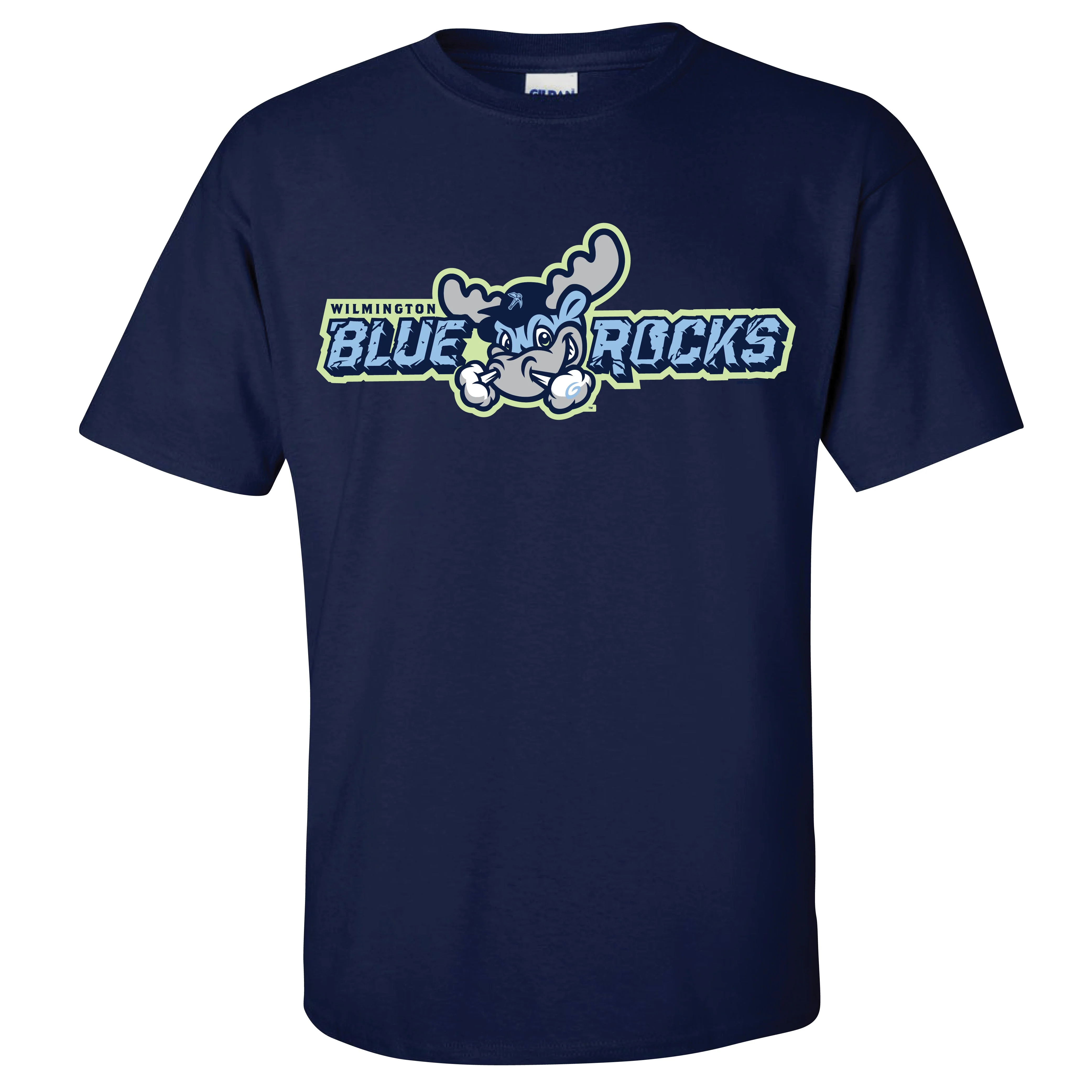 Adult Navy Primary Logo Tee