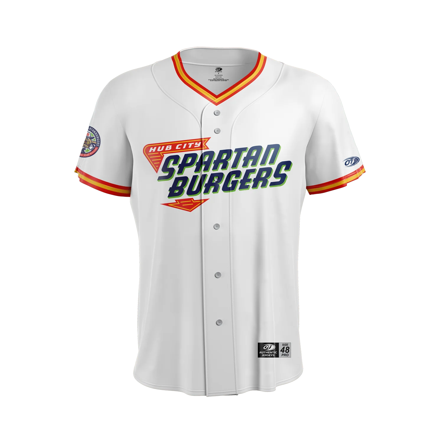 Adult Sublimated White Jersey