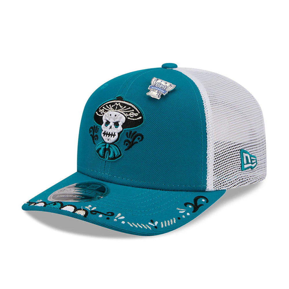 Albuquerque Isotopes Hat-Mariachis 970 Stretch Snap Trucker - Image 3