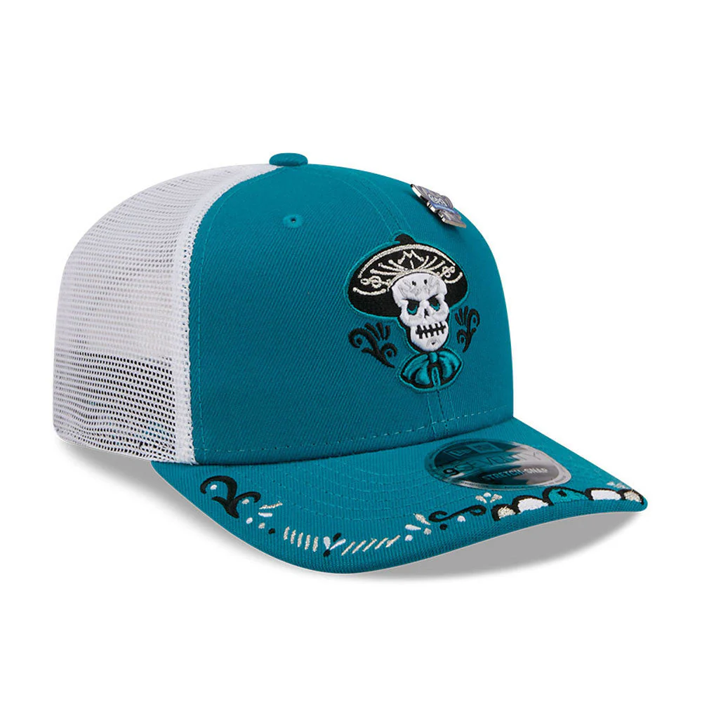 Albuquerque Isotopes Hat-Mariachis 970 Stretch Snap Trucker - Image 4