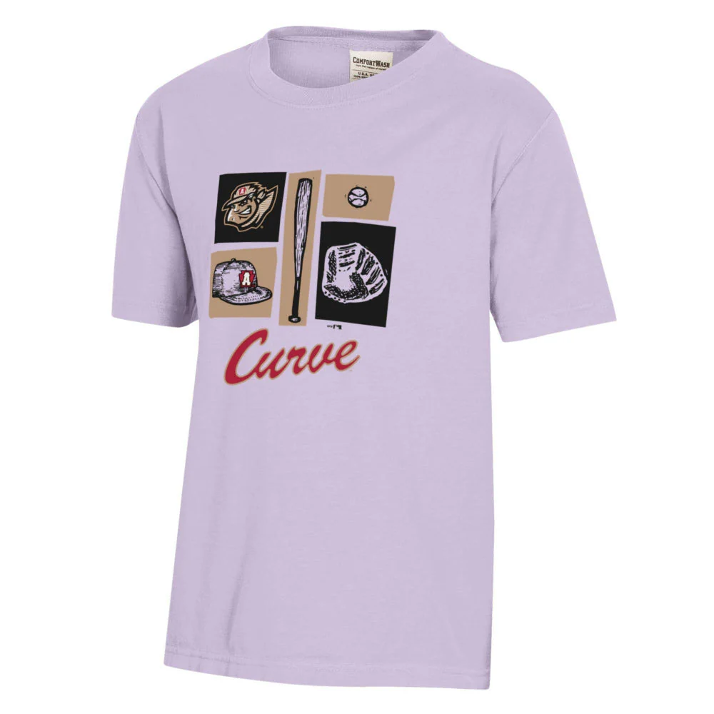 Altoona Curve Youth Comfort Wash Tee - Image 2