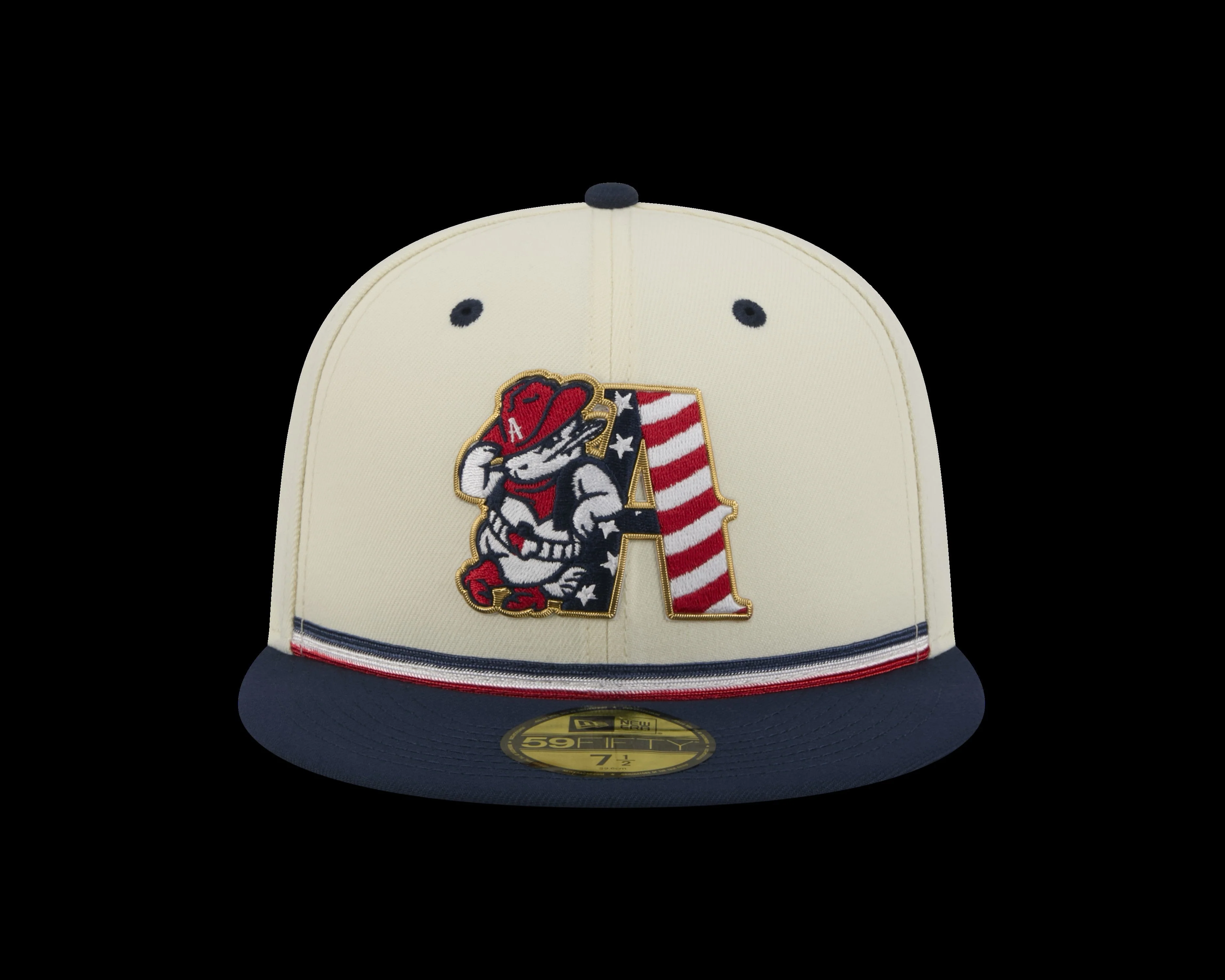 Amarillo Sod Poodles 2026 New Era July 4th 59FIFTY Cap