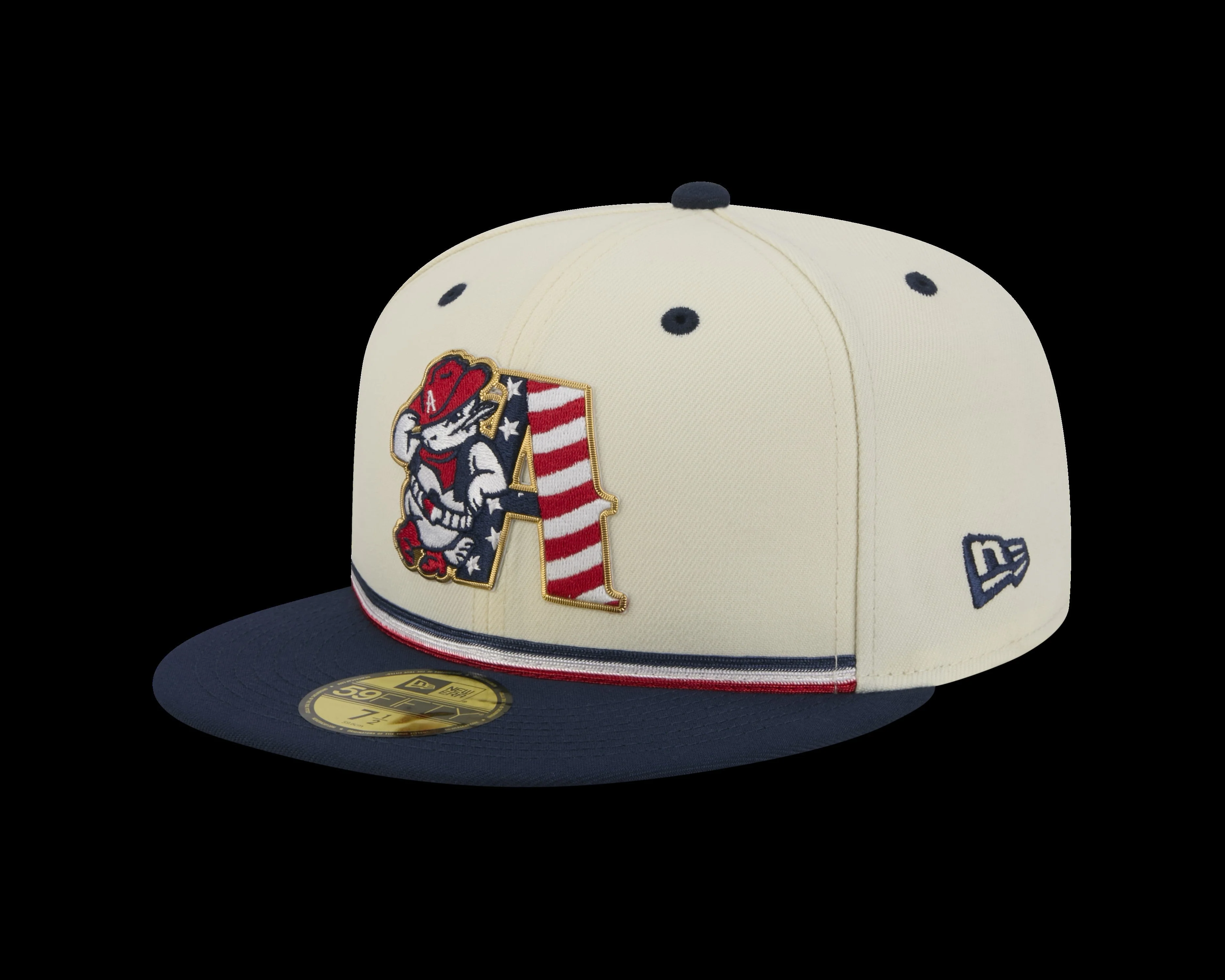 Amarillo Sod Poodles 2026 New Era July 4th 59FIFTY Cap - Image 3