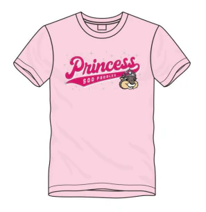 Amarillo Sod Poodles 2026 Pink Princess Tee