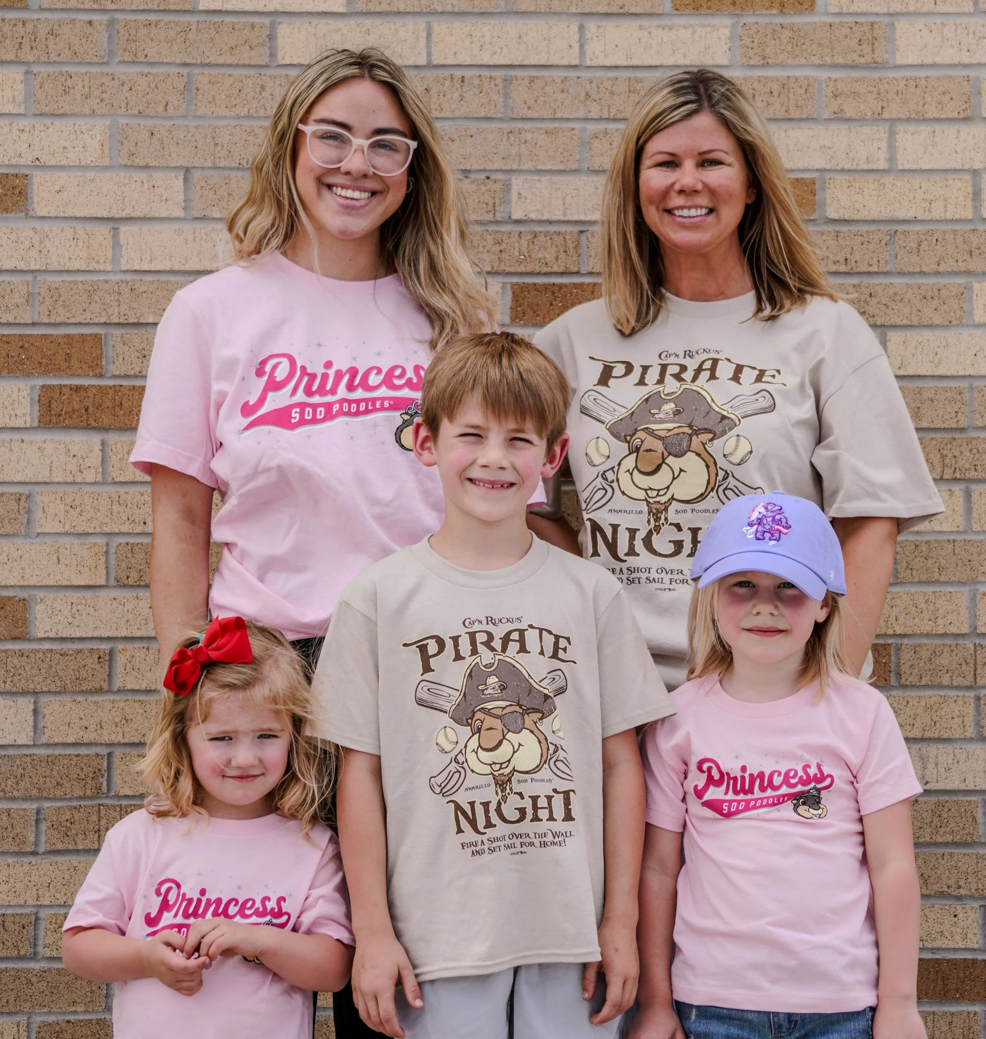 Amarillo Sod Poodles 2026 Pink Princess Tee - Image 2
