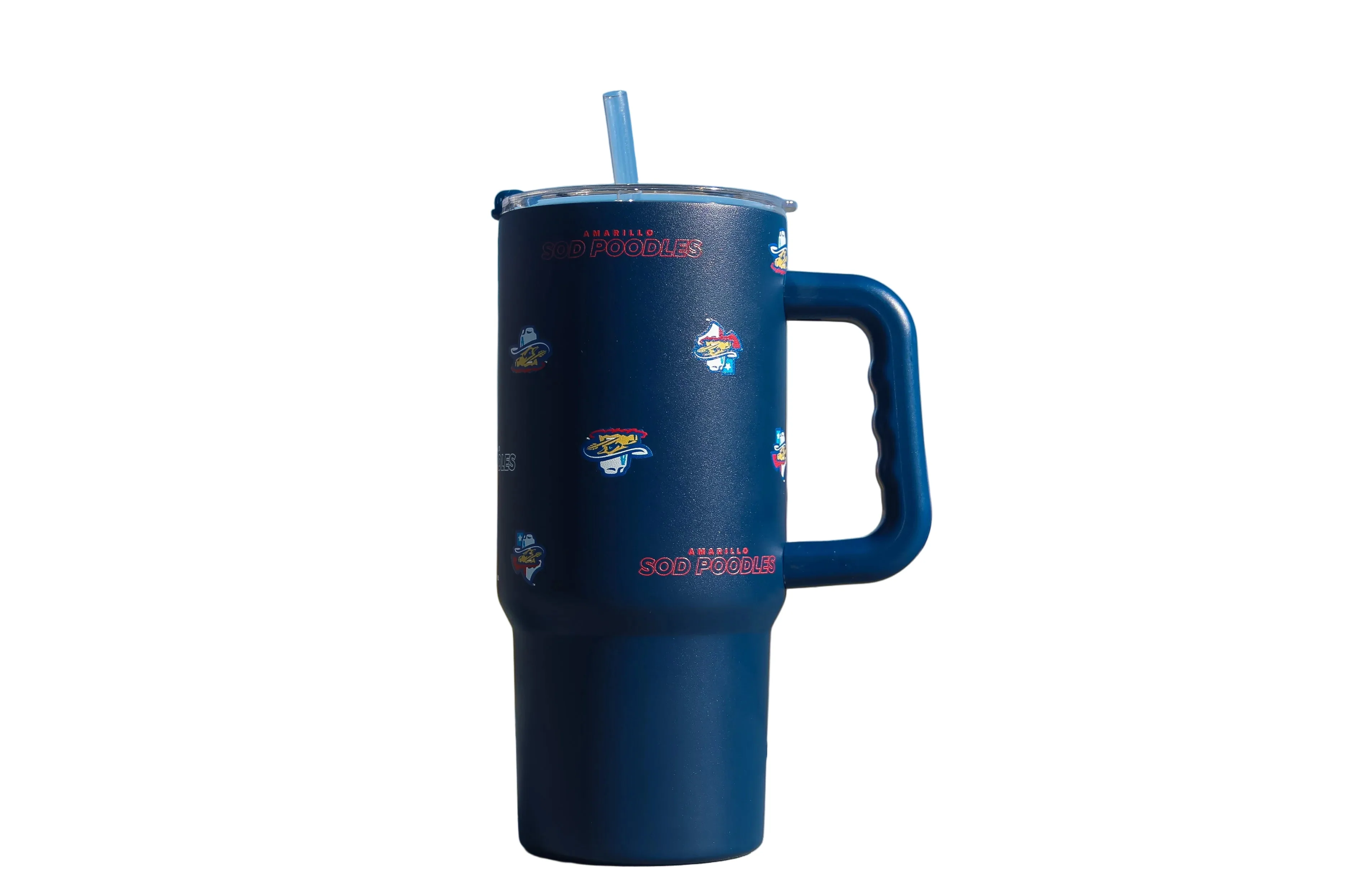 Amarillo Sod Poodles 24oz Step n Repeat Tumbler