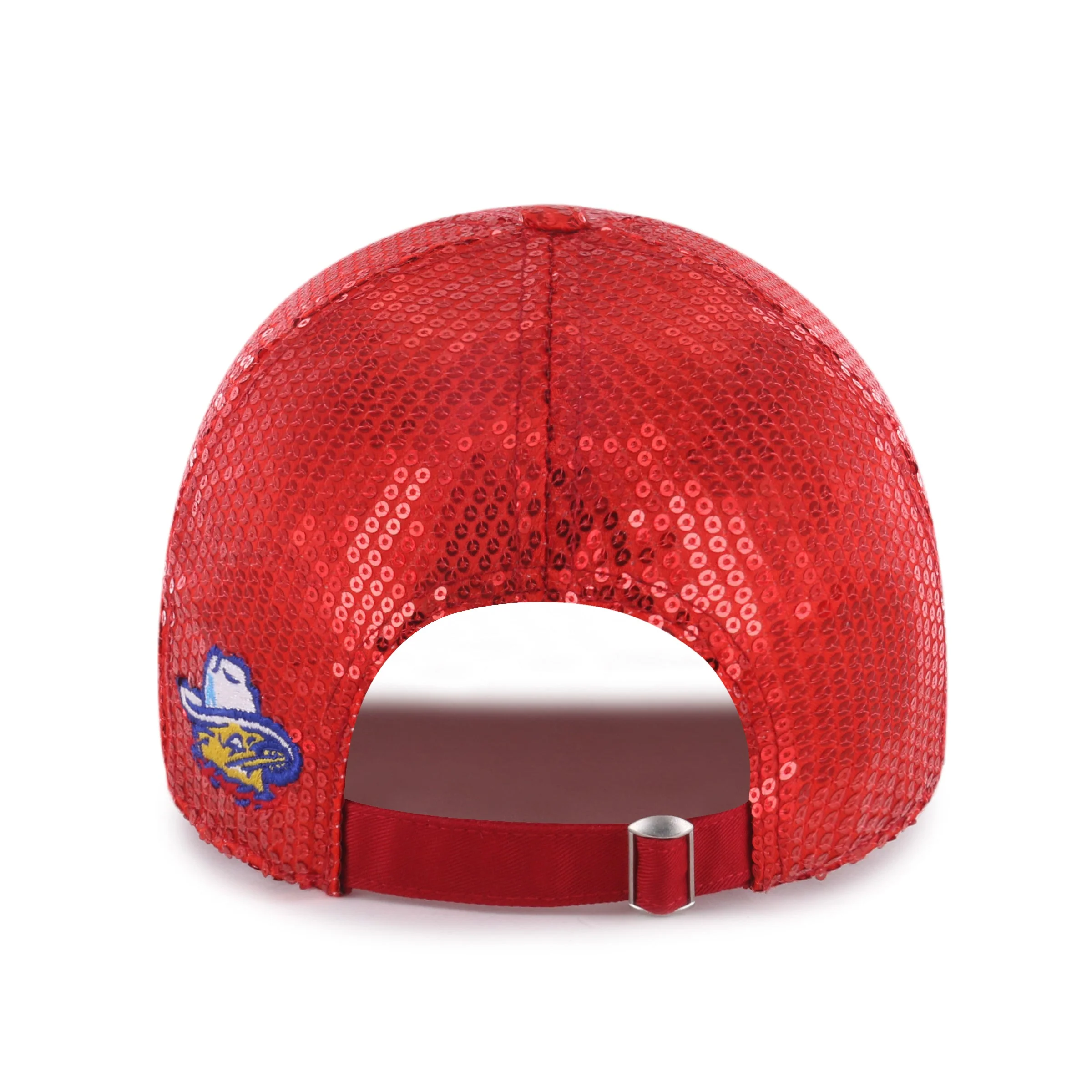 Amarillo Sod Poodles '47 Women Red Dazzle Clean Up Cap - Image 3