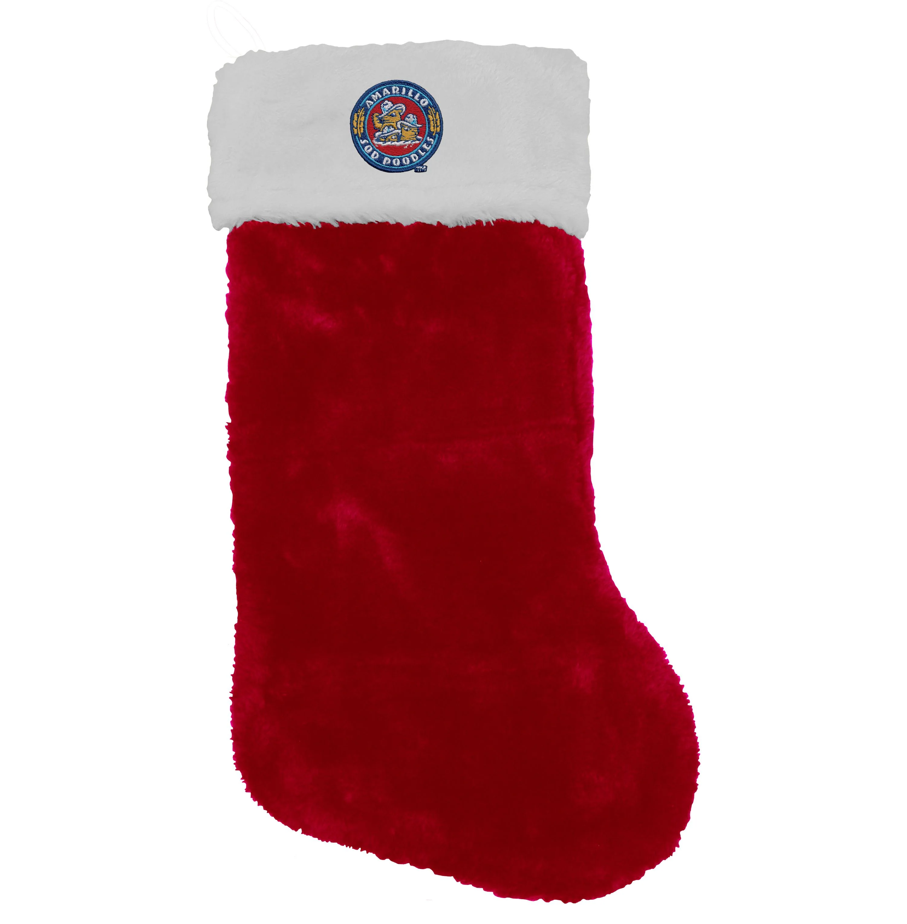 Amarillo Sod Poodles Blitzen Red Stocking