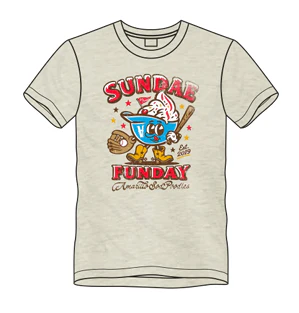 Amarillo Sod Poodles Ice Cream Helmet Tee
