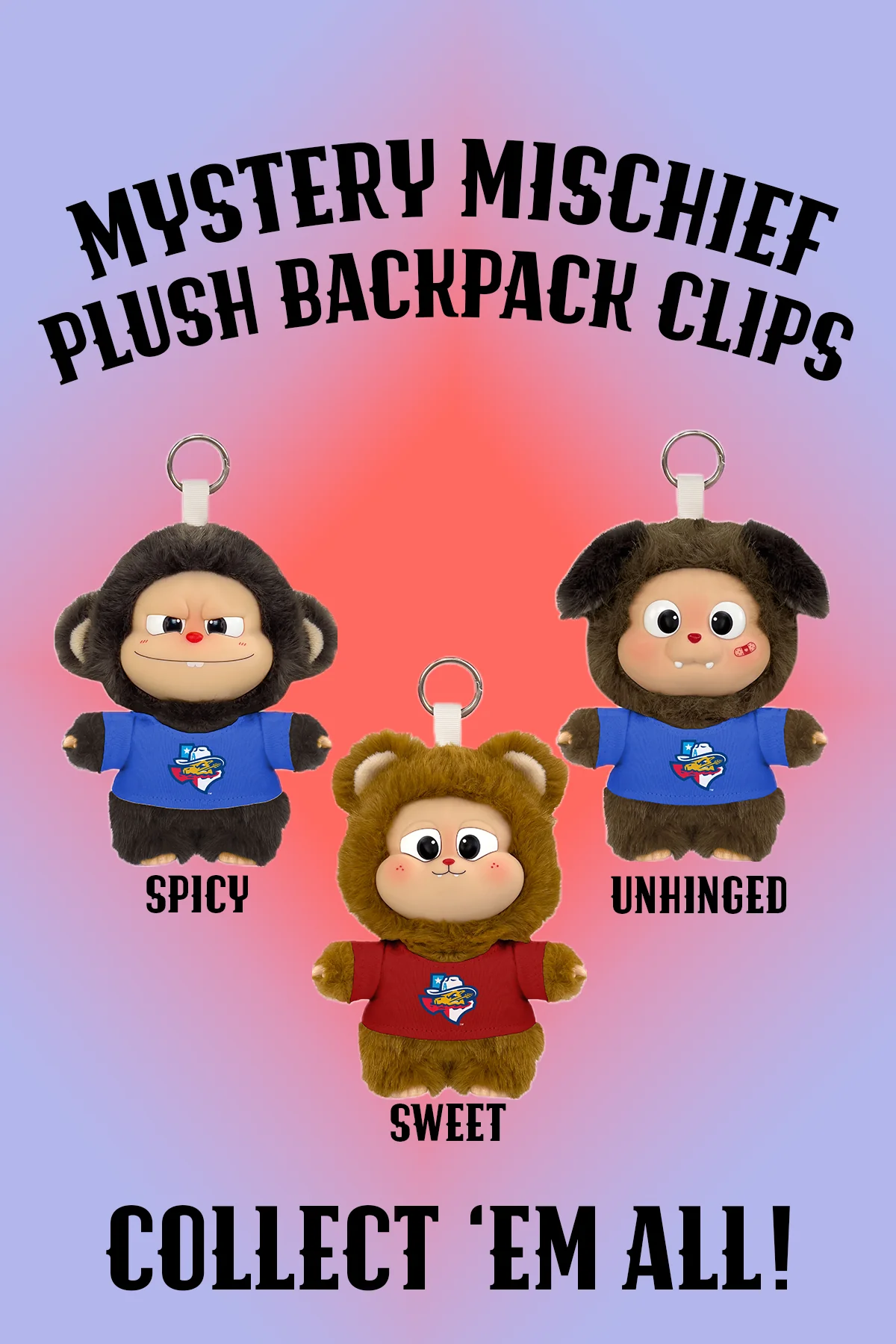 Amarillo Sod Poodles Mystery Mischiefs Blind Bag