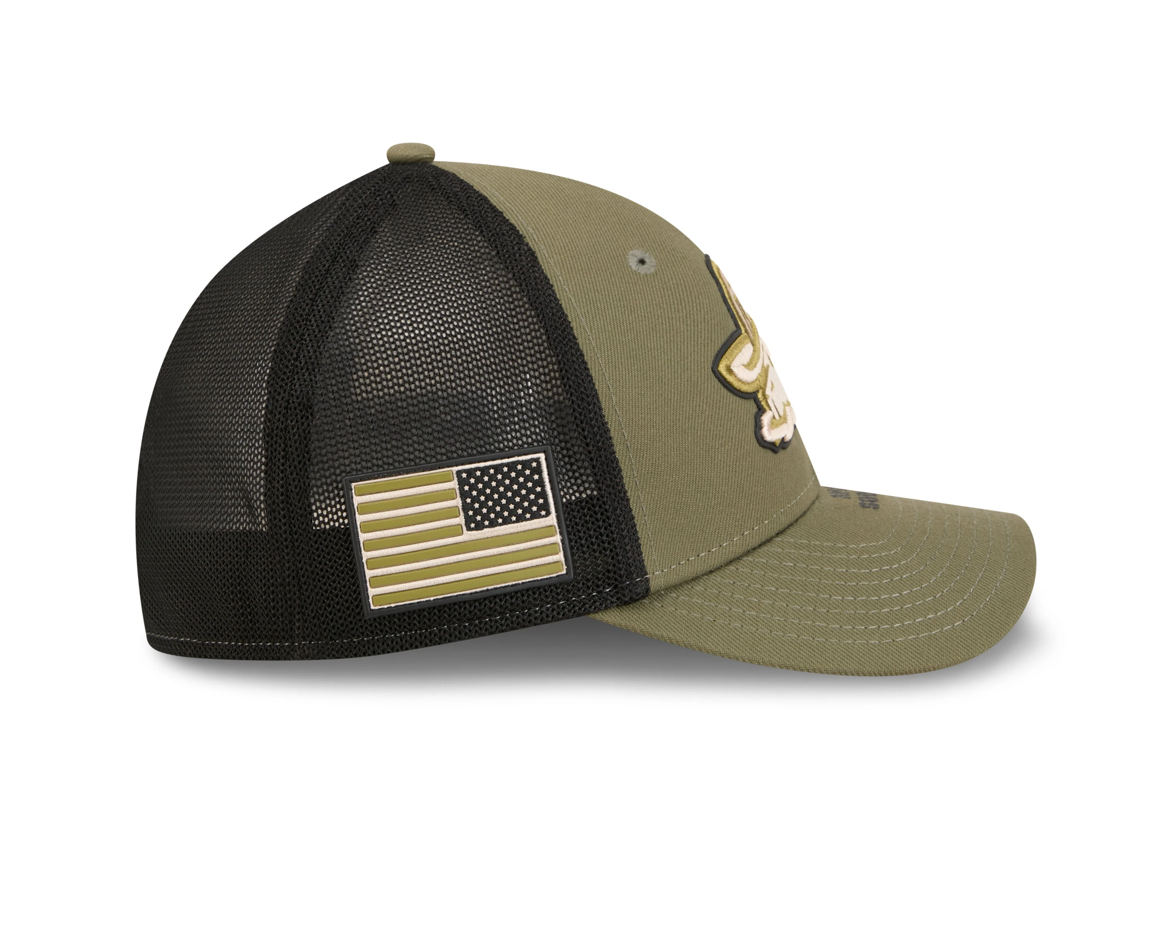 Amarillo Sod Poodles New Era 2026 39THIRTY Armed Forces Hat - Image 6