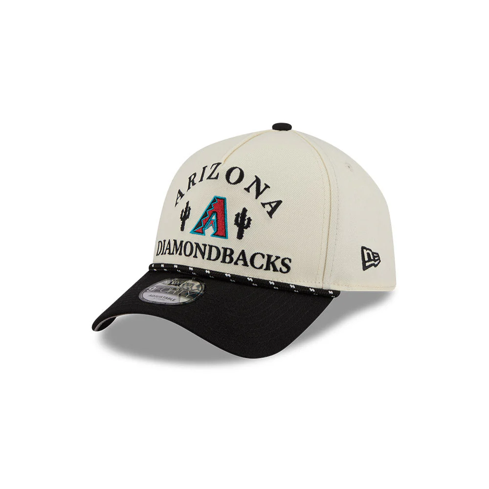 Amarillo Sod Poodles New Era 940 D-Backs Cream Rope Spring Training Cap