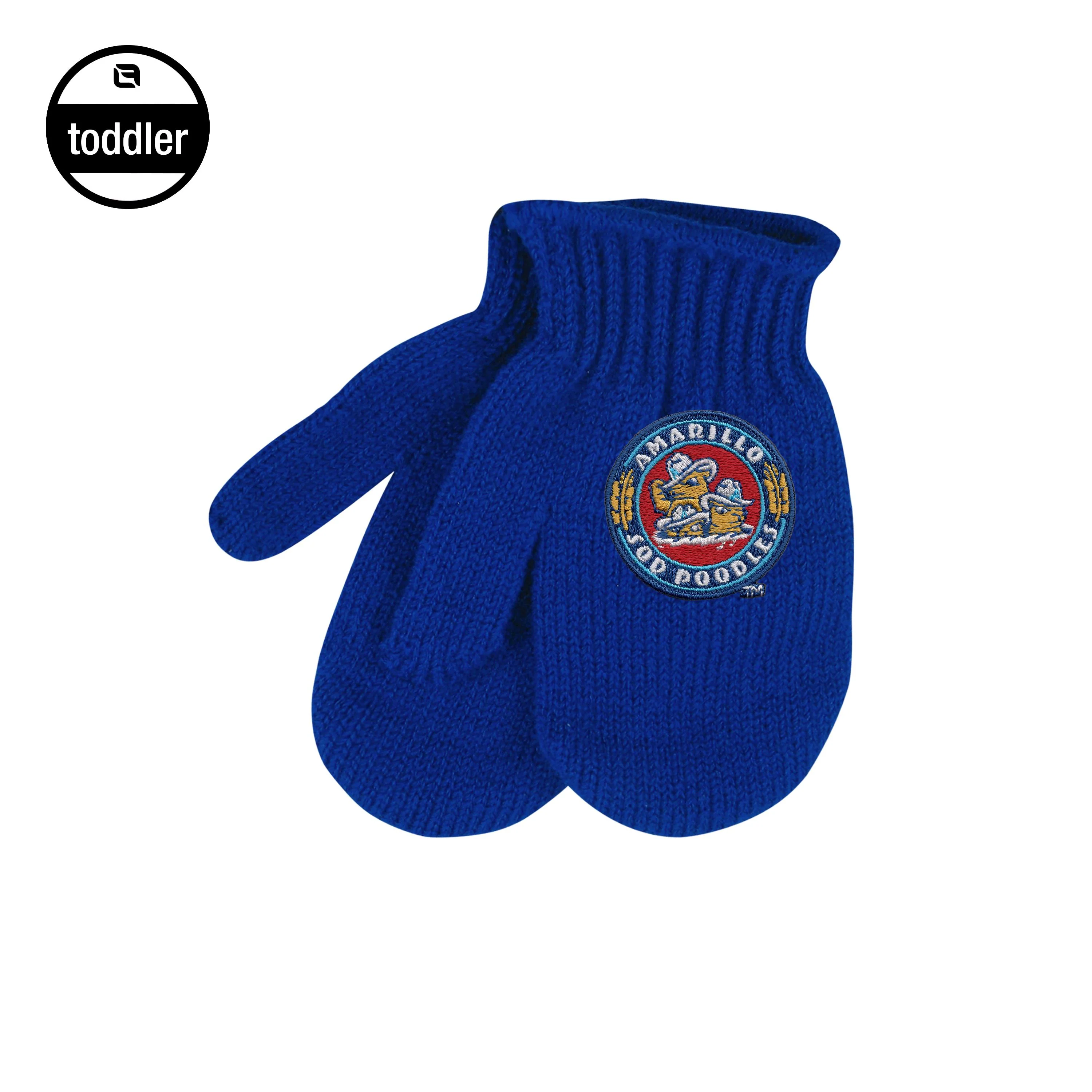 Amarillo Sod Poodles Toddler Royal Eskimo Knit Mitten