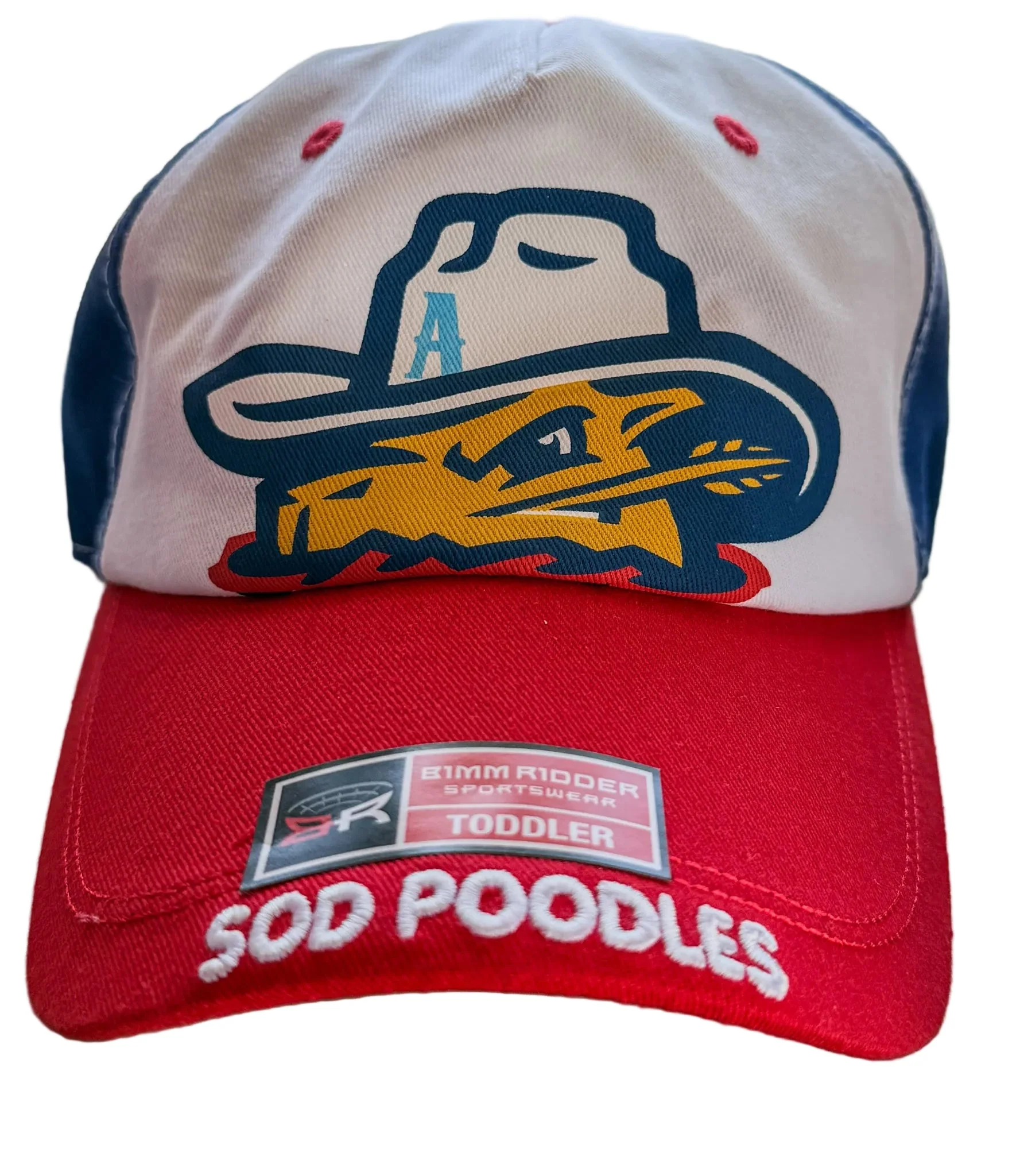 Amarillo Sod Poodles Tri-RWB Toddler Mustard Cap