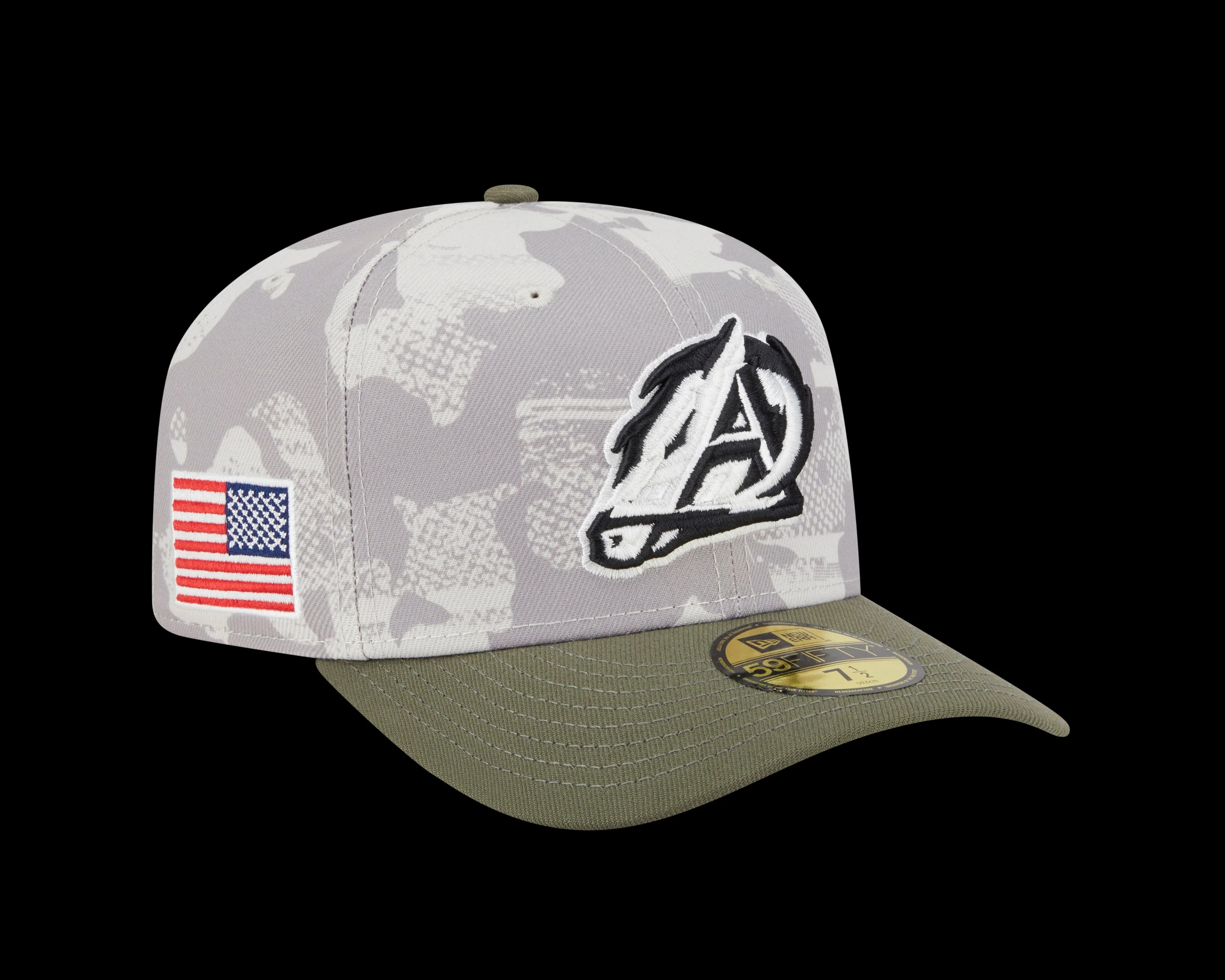 Arkansas Travelers New Era 59FIFTY Armed Forces Day 2025 Cap - Image 2