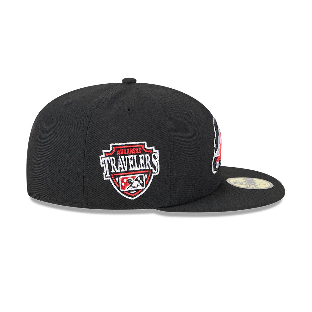 Arkansas Travelers New Era 59FIFTY Patch Cap - Image 6
