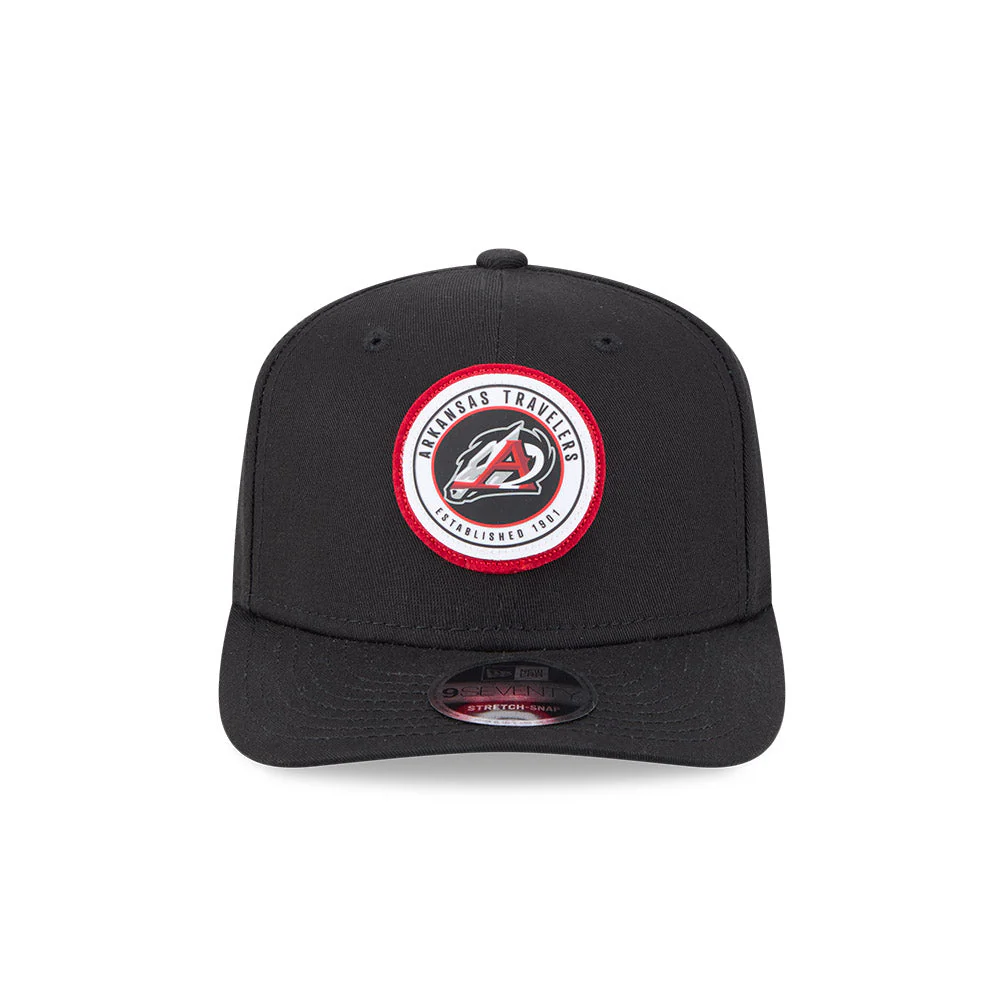 Arkansas Travelers New Era 9SEVENTY Circle Patch Cap - Image 3