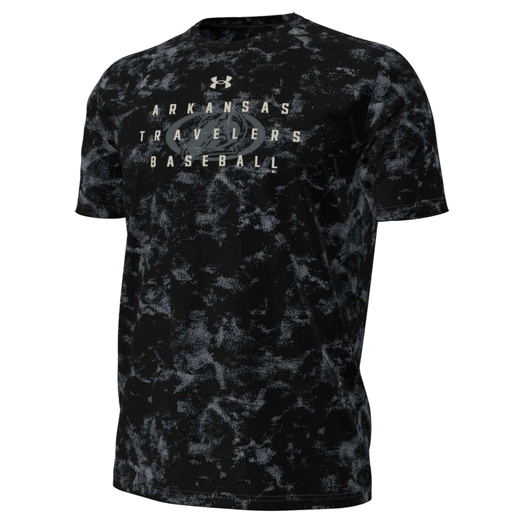 Arkansas Travelers Under Armour Performance Cotton Washed Tee