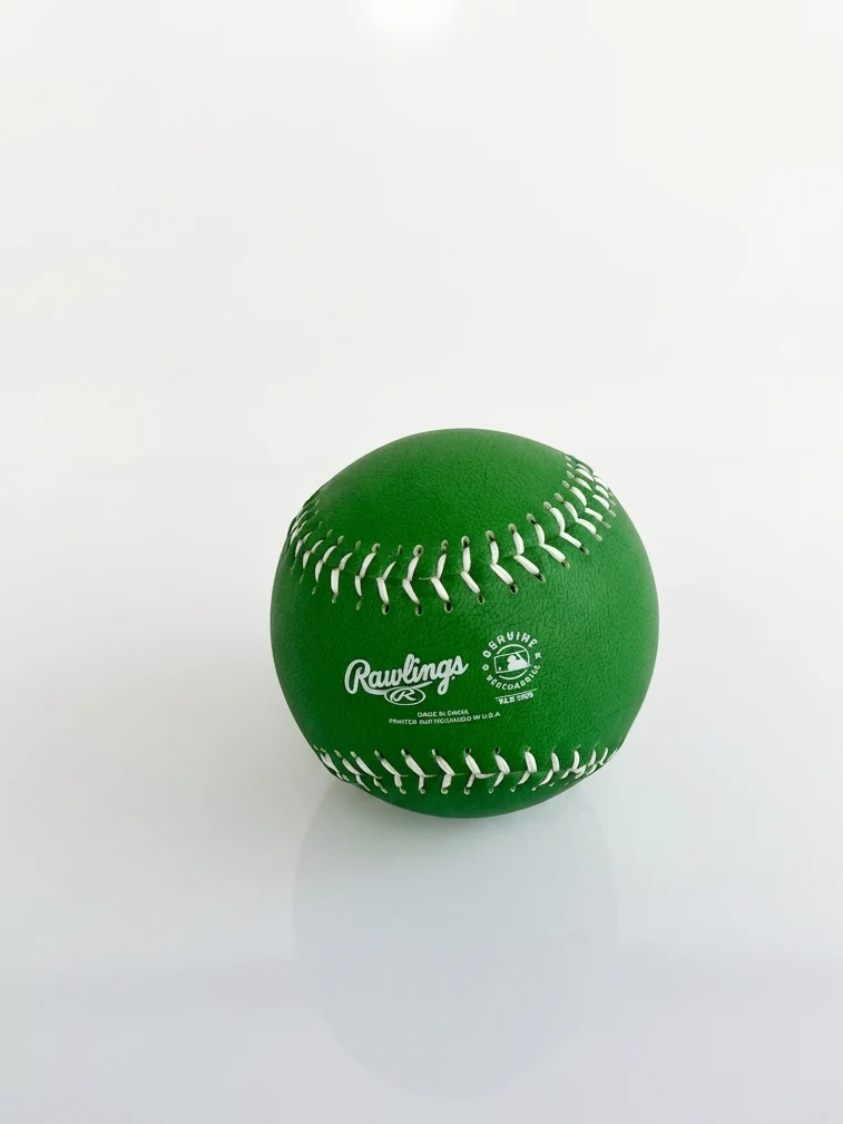 A's Green Baseball - Image 2