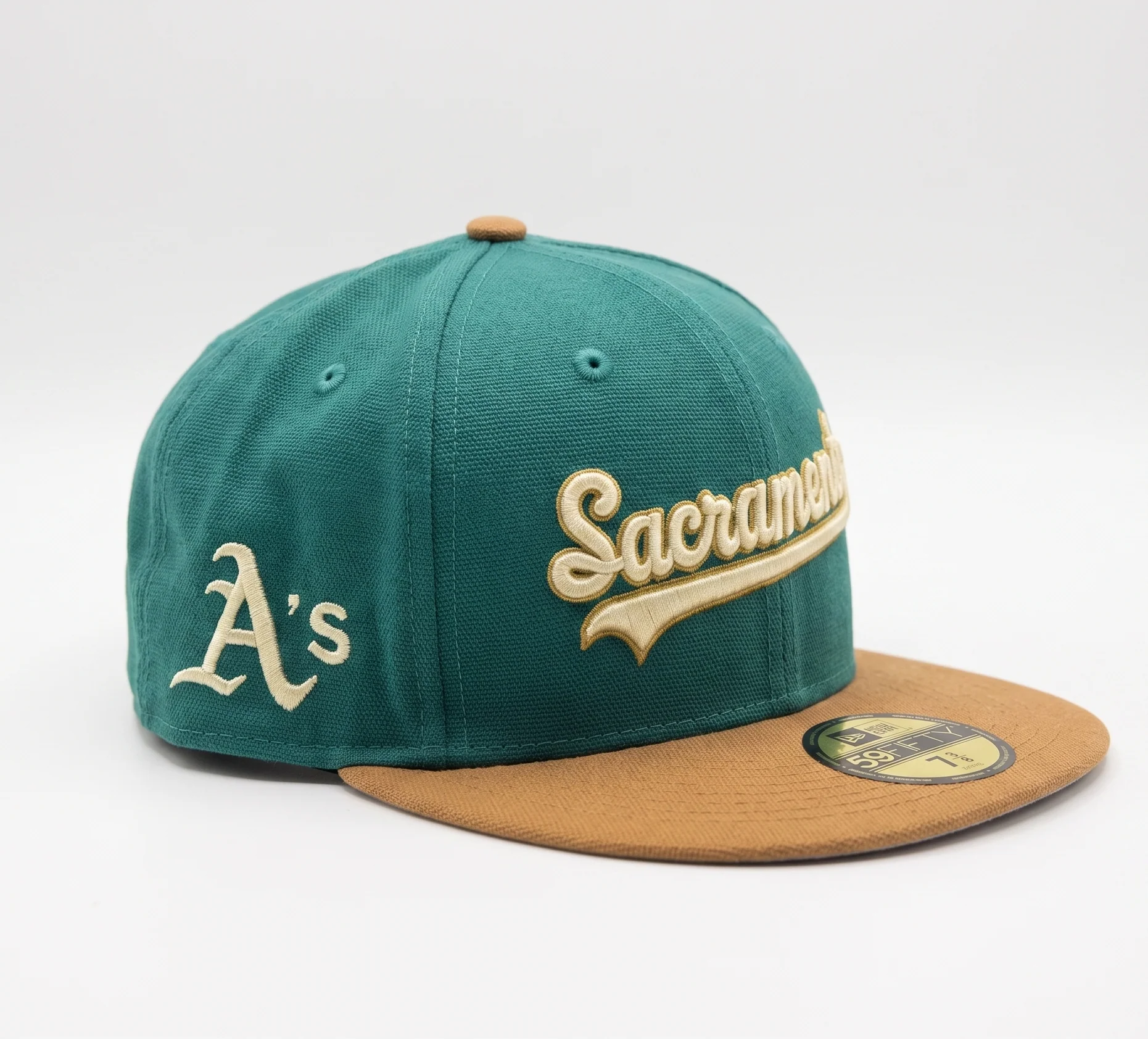 A's Sacramento Script 59Fifty - Image 3