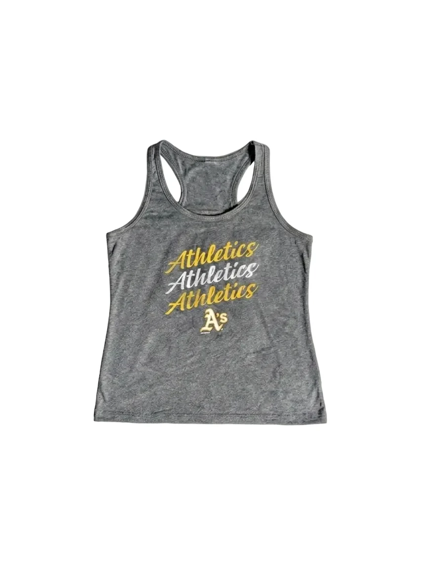 A's Youth Flowy Racerback