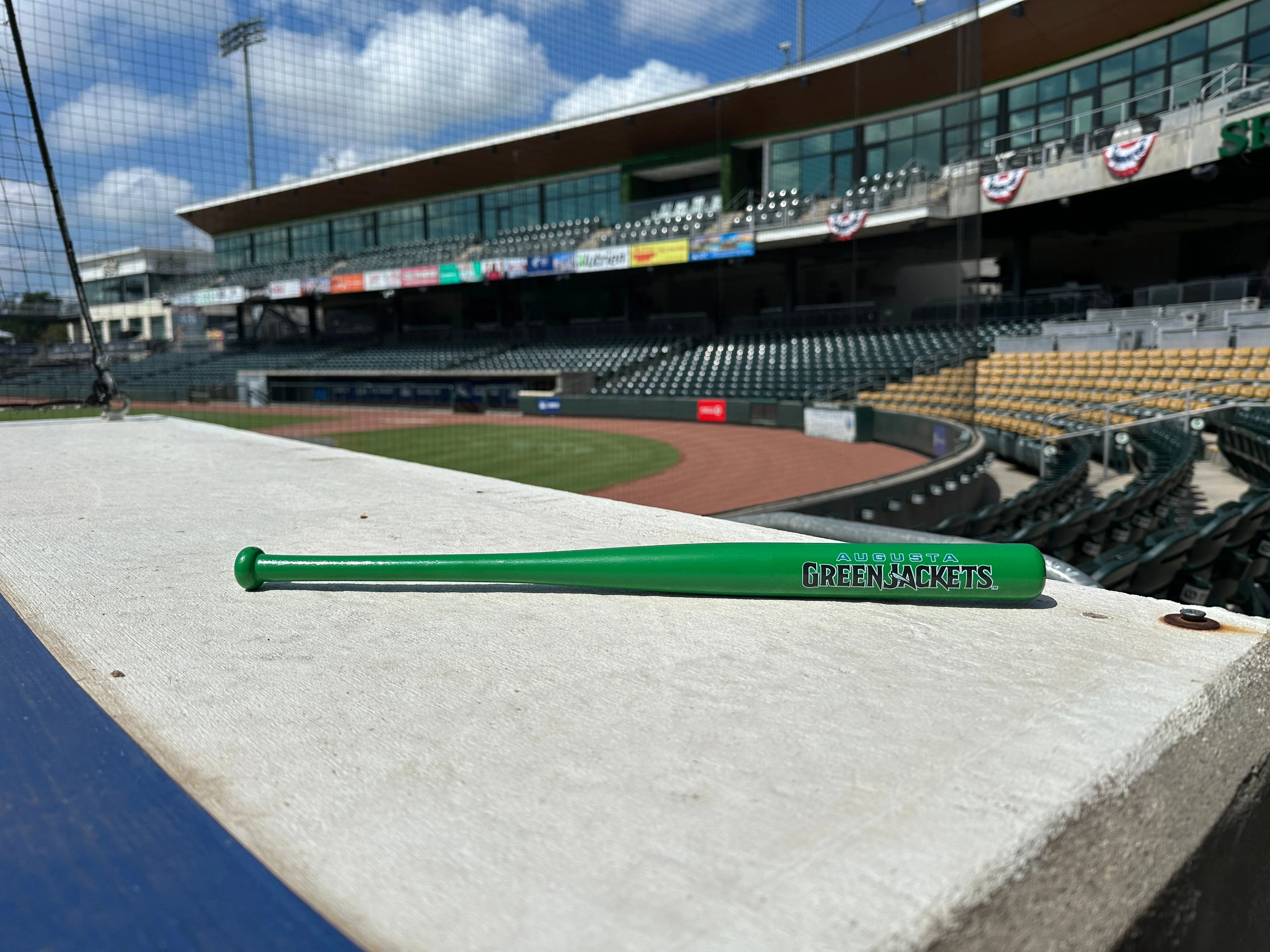 Augusta GreenJackets Mini Bat - Image 2