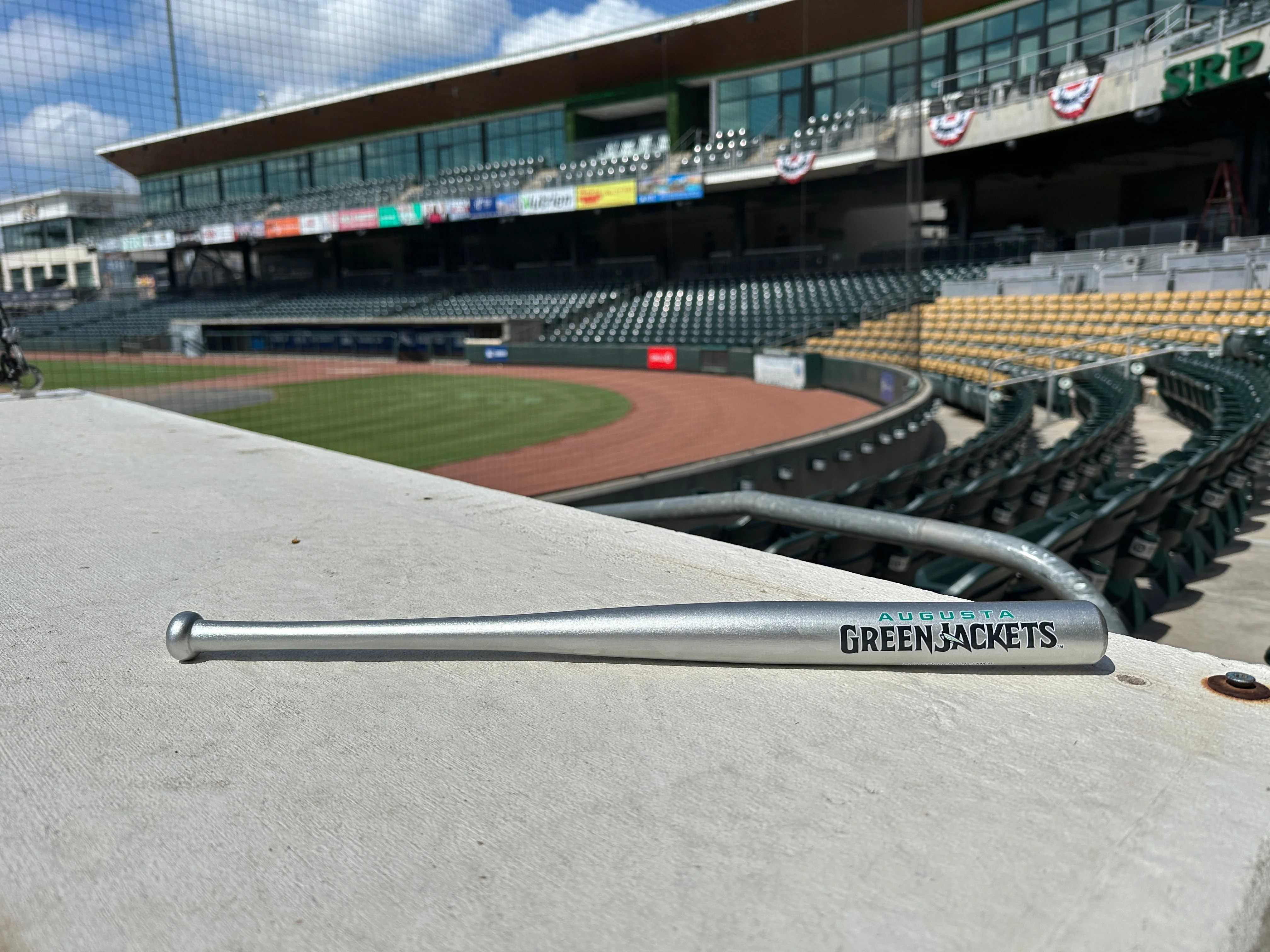 Augusta GreenJackets Mini Bat - Image 4