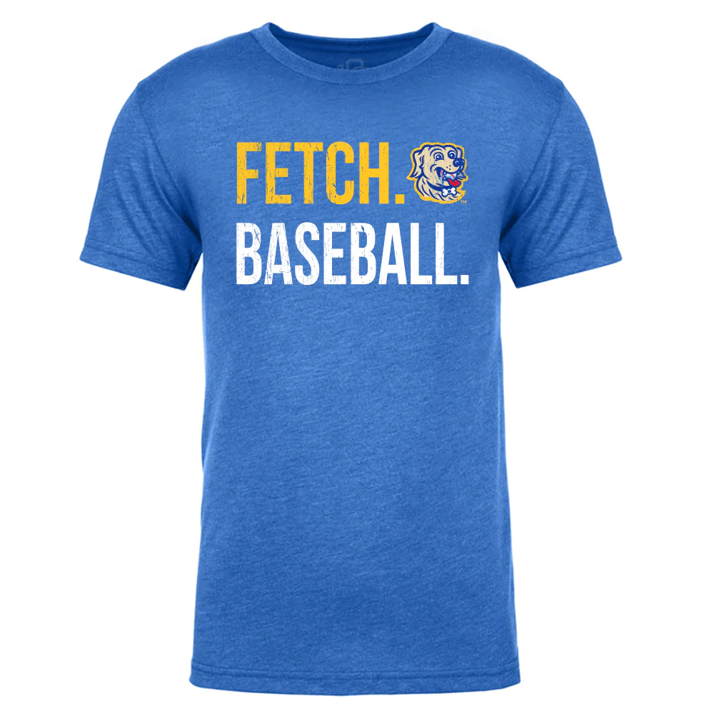 Barkansas Dizzys 108 Stitches Fetch Baseball SS Tee - Image 2