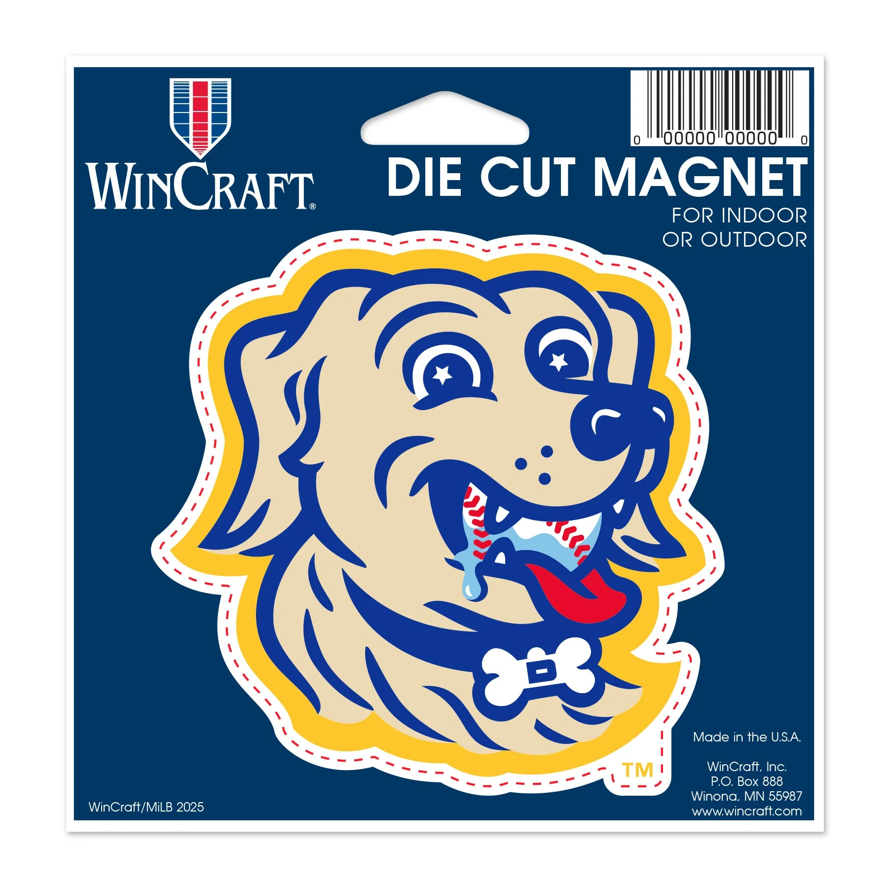Barkansas Dizzys WinCraft Magnet