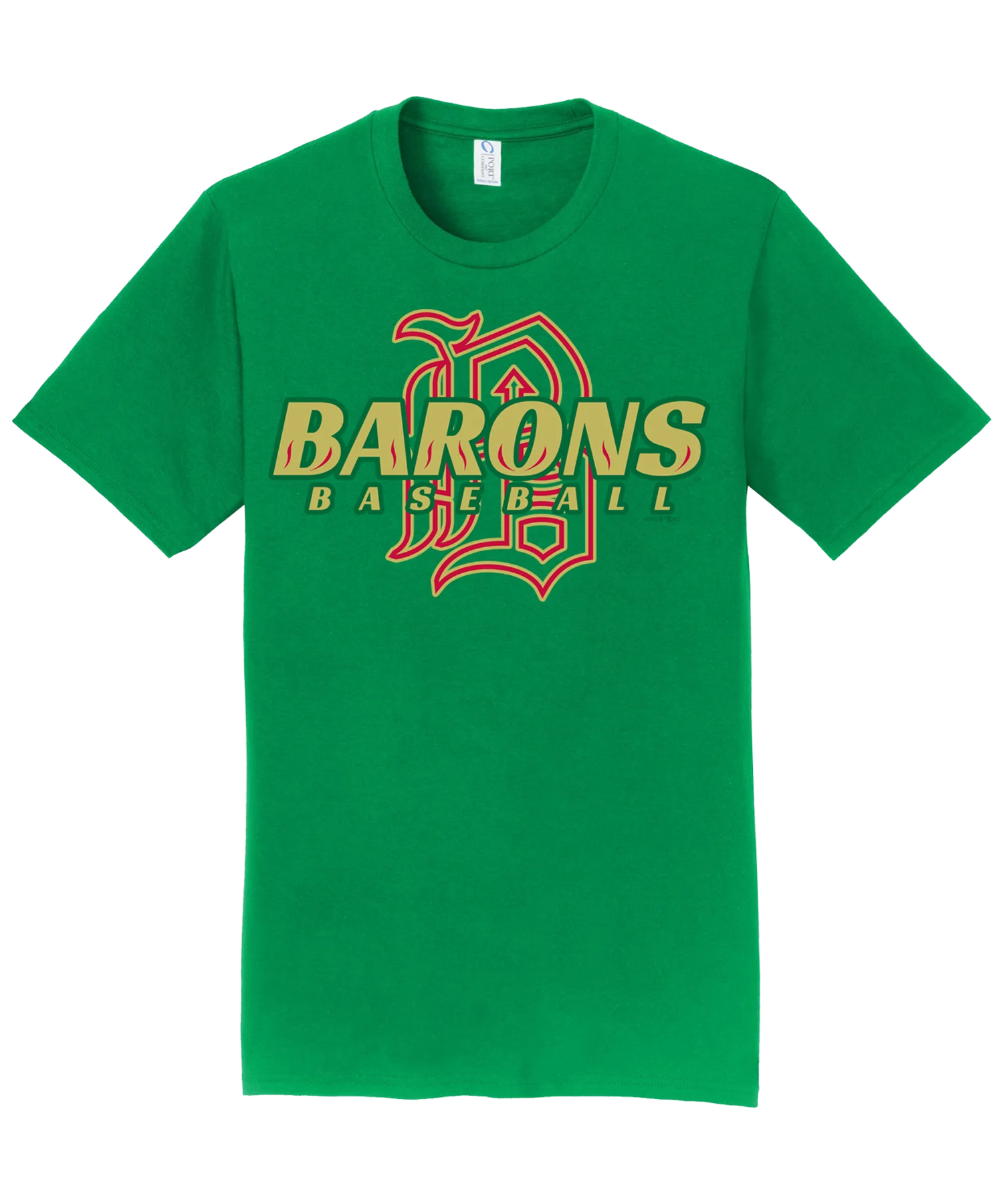 Barons Baseball College Tee