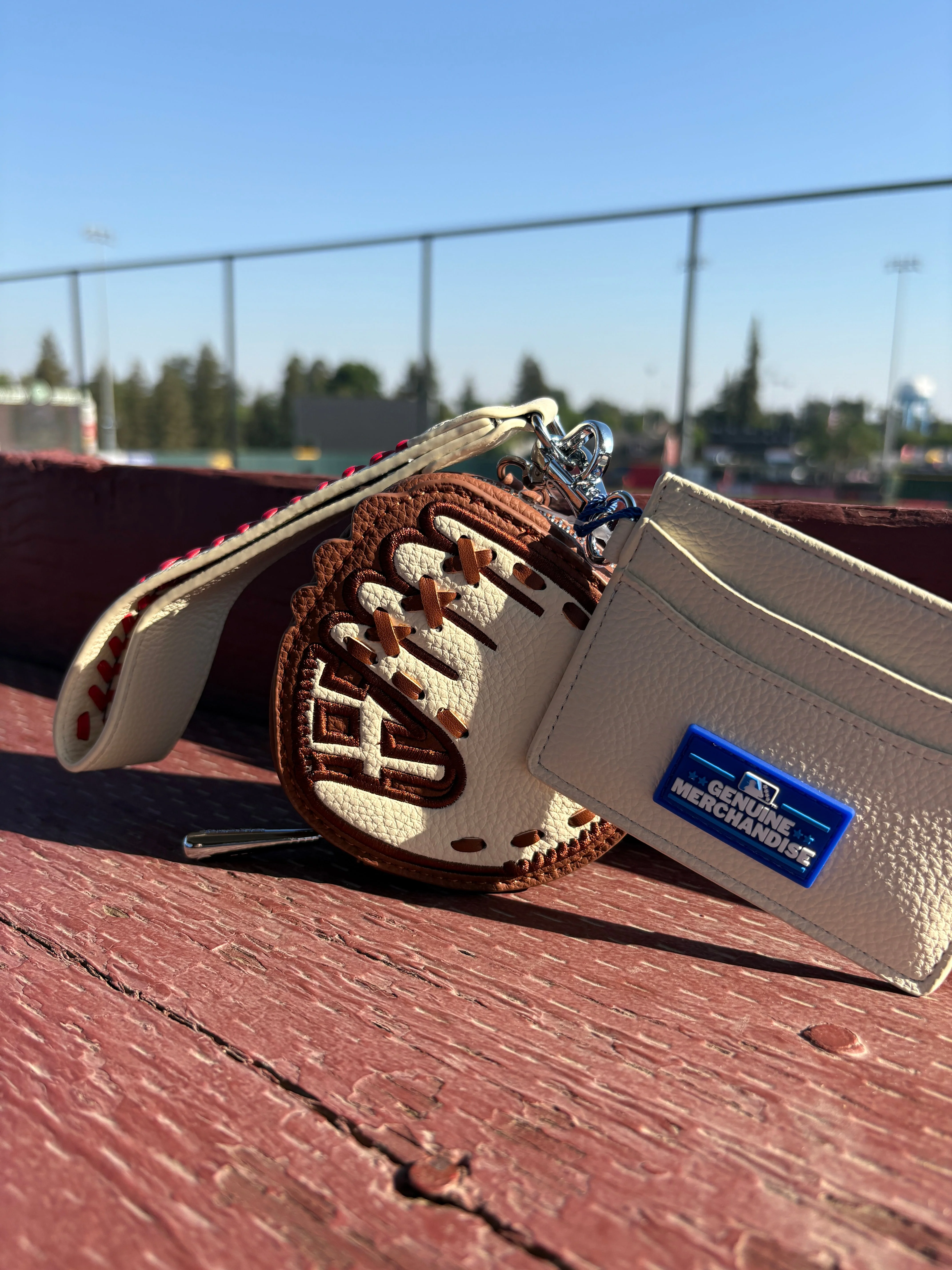Baseball Glove Wallet Keychain - Image 2