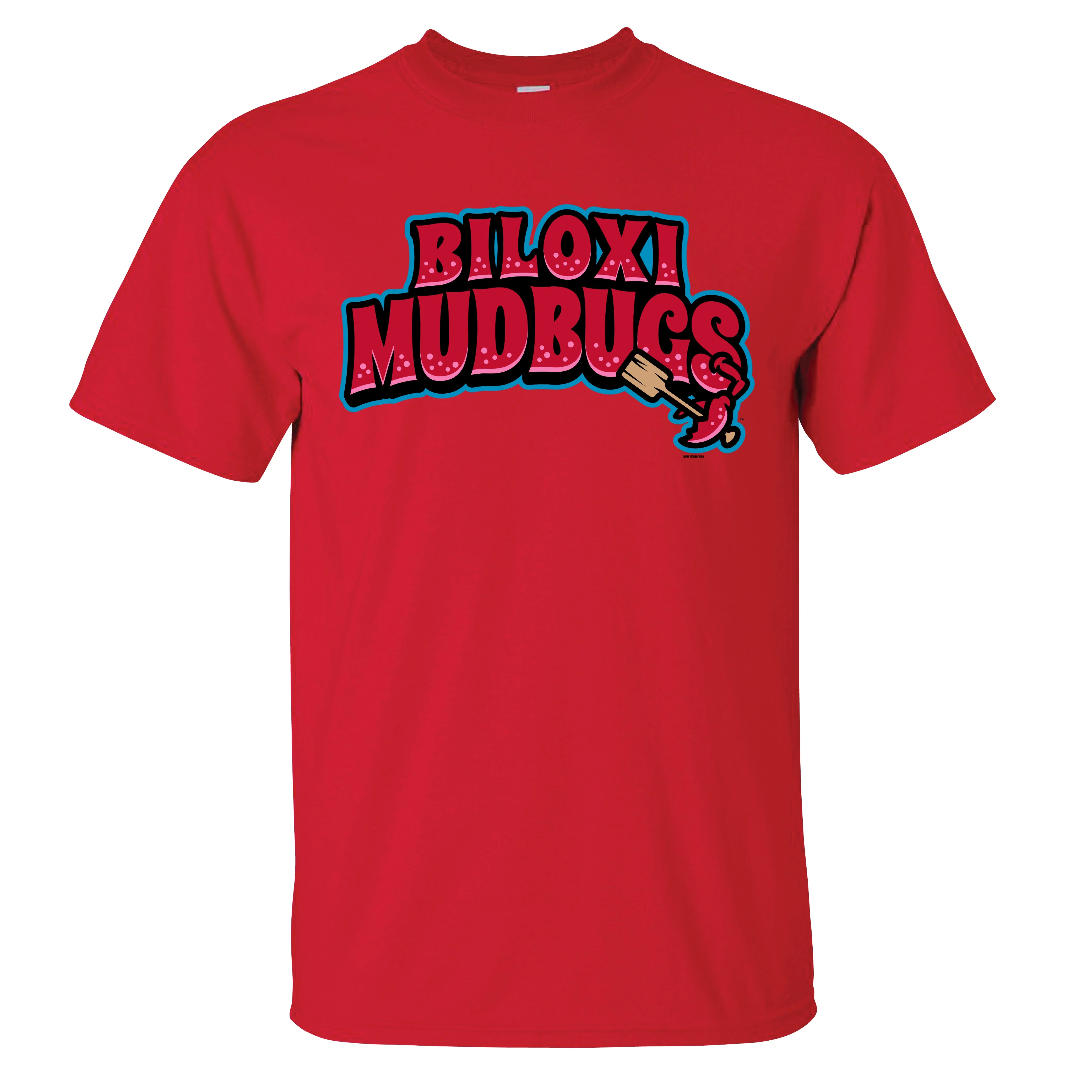 Biloxi Mudbugs Font Tee