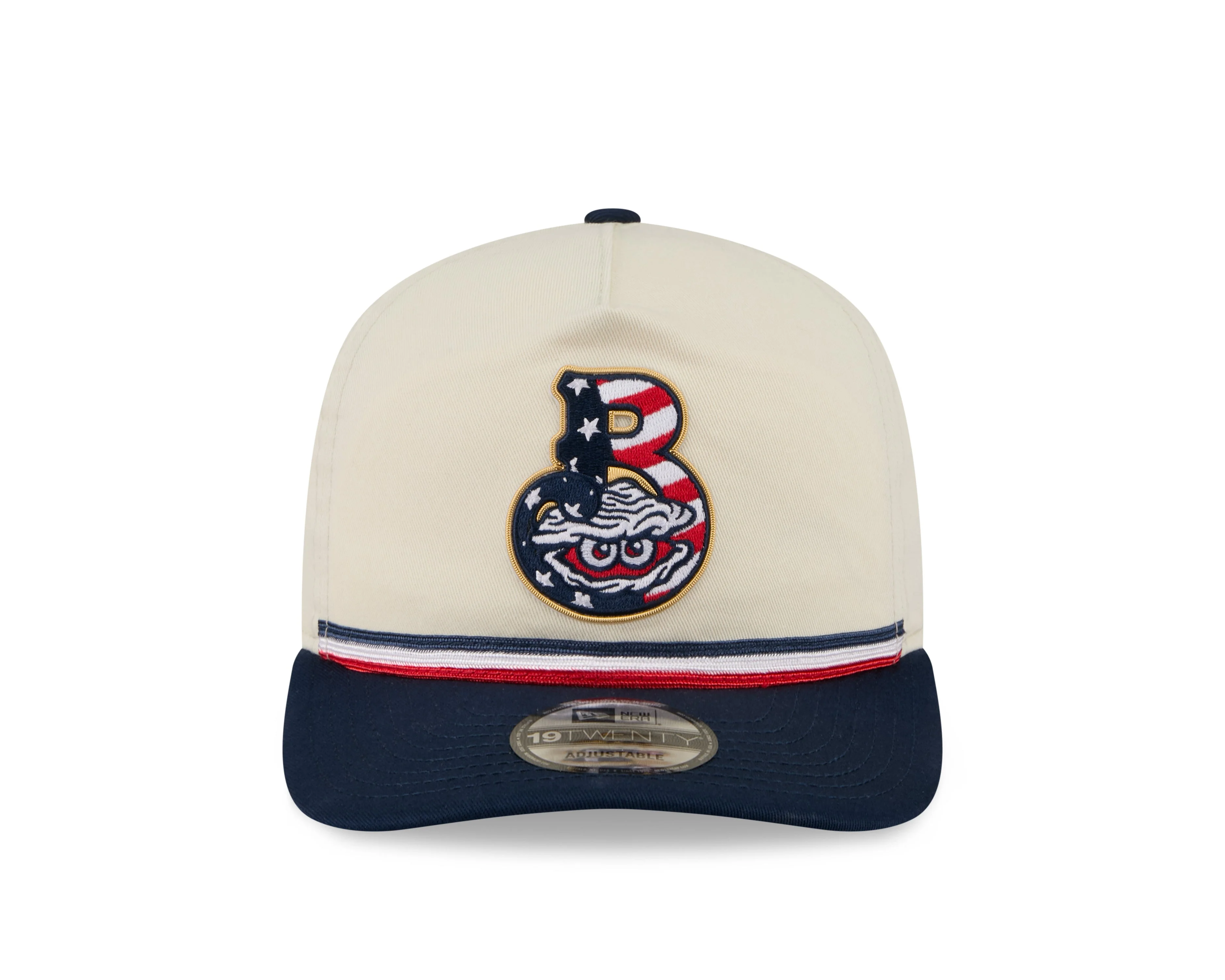 Biloxi Shuckers 2026 New Era Fourth of July 19Twenty Snapback Cap