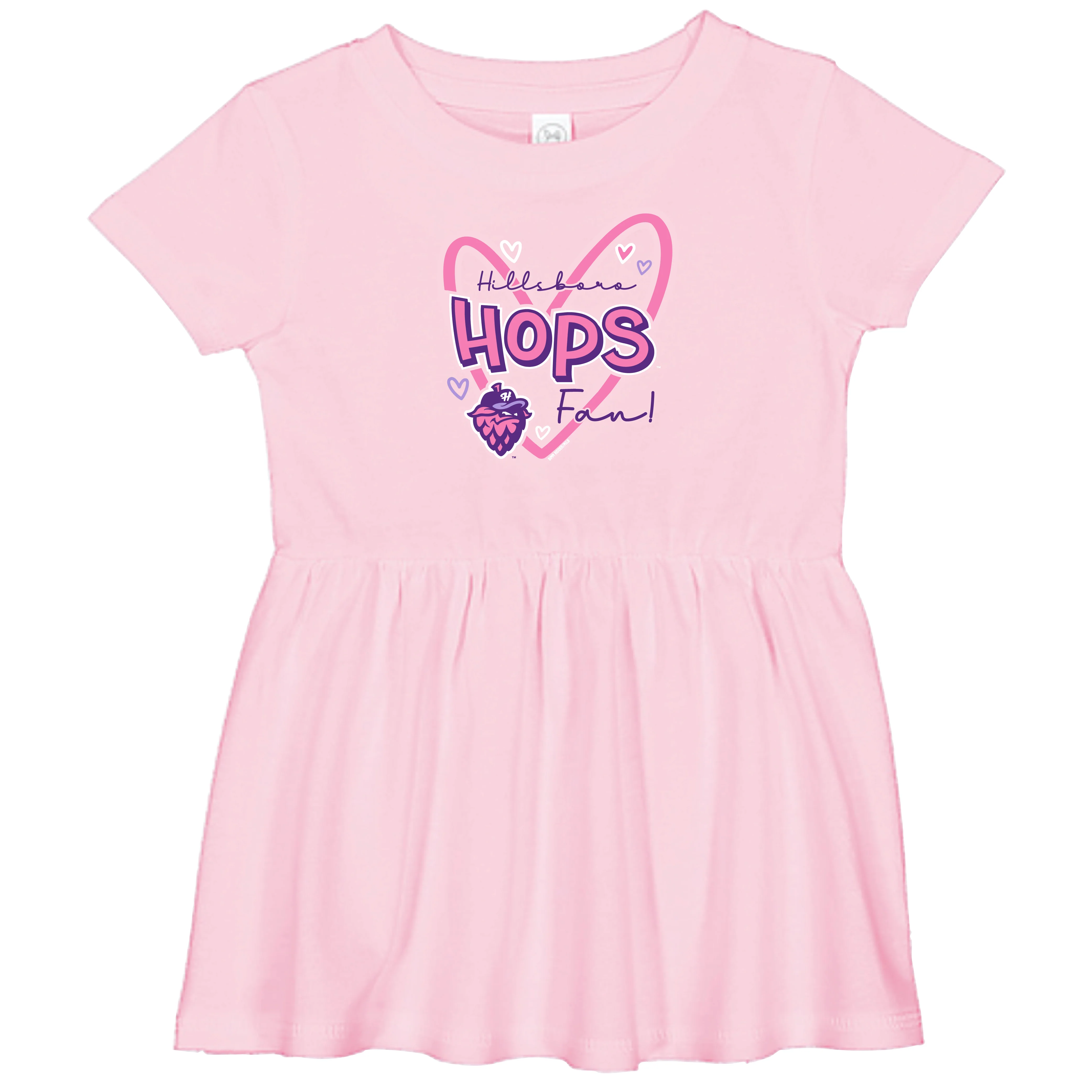 Bimm Ridder Toddler Dress, Hillsboro Hops