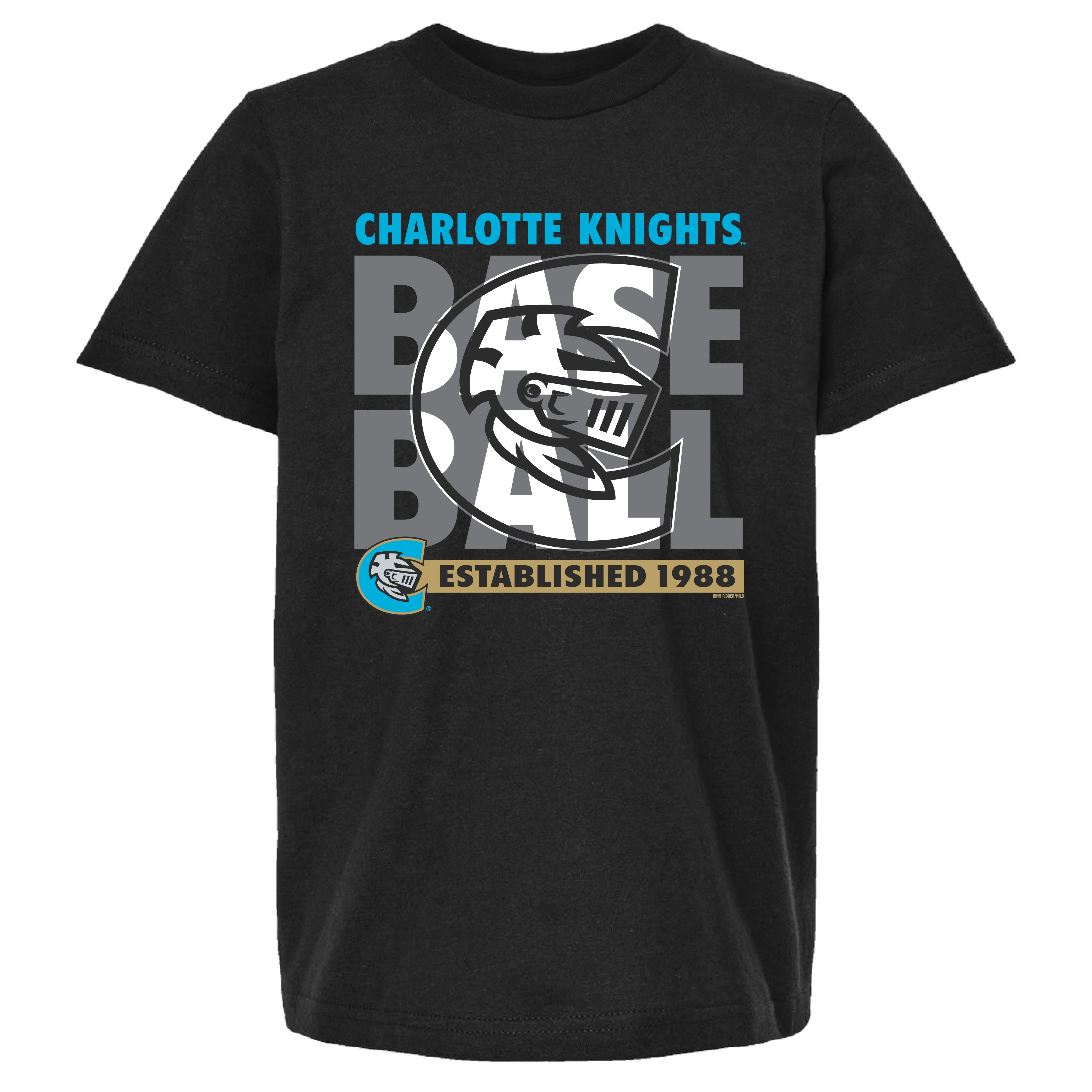 Charlotte Knights Bimm Ridder Youth Fine Jersey T-Shirt