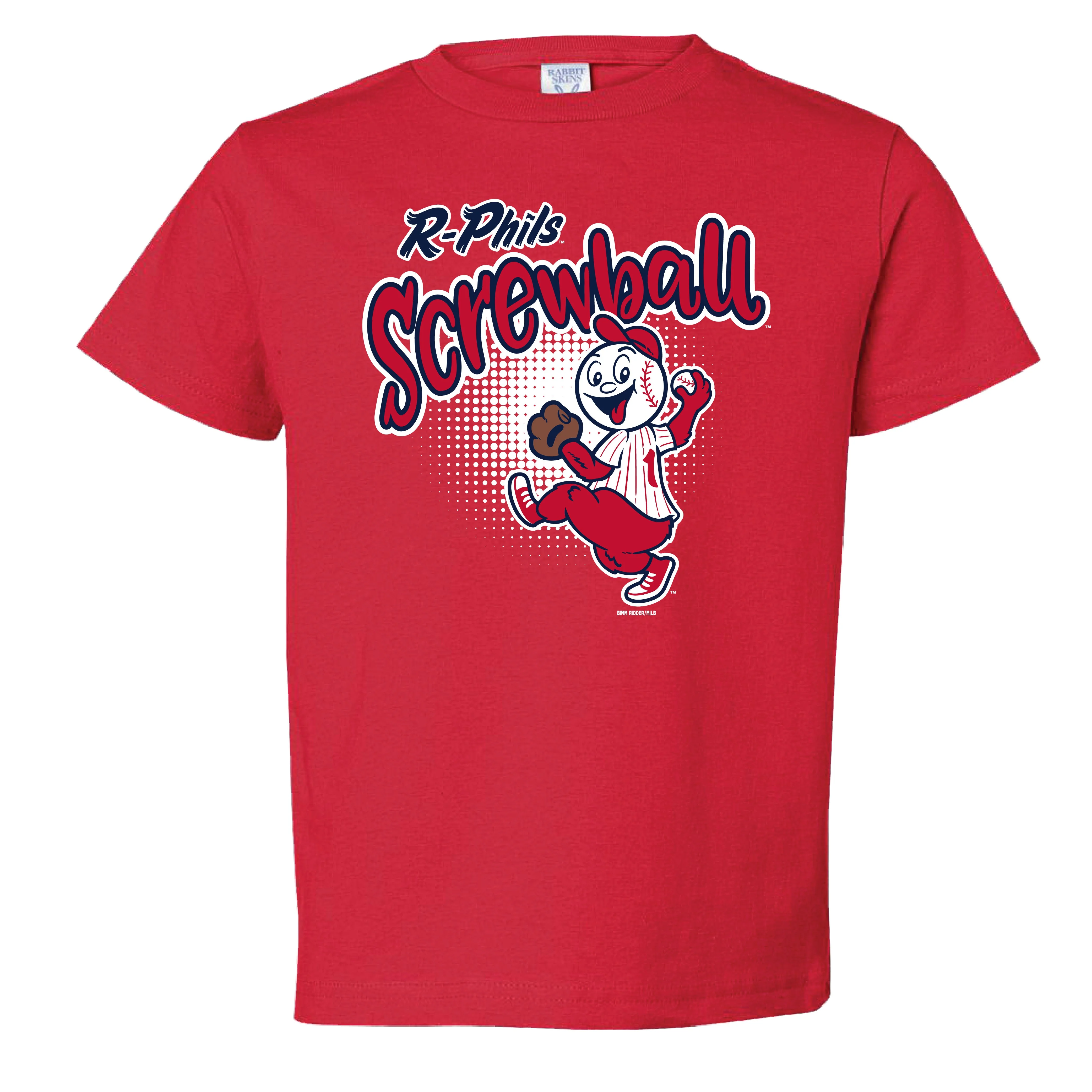 Bimmridder Red Screwball Toddler Tee