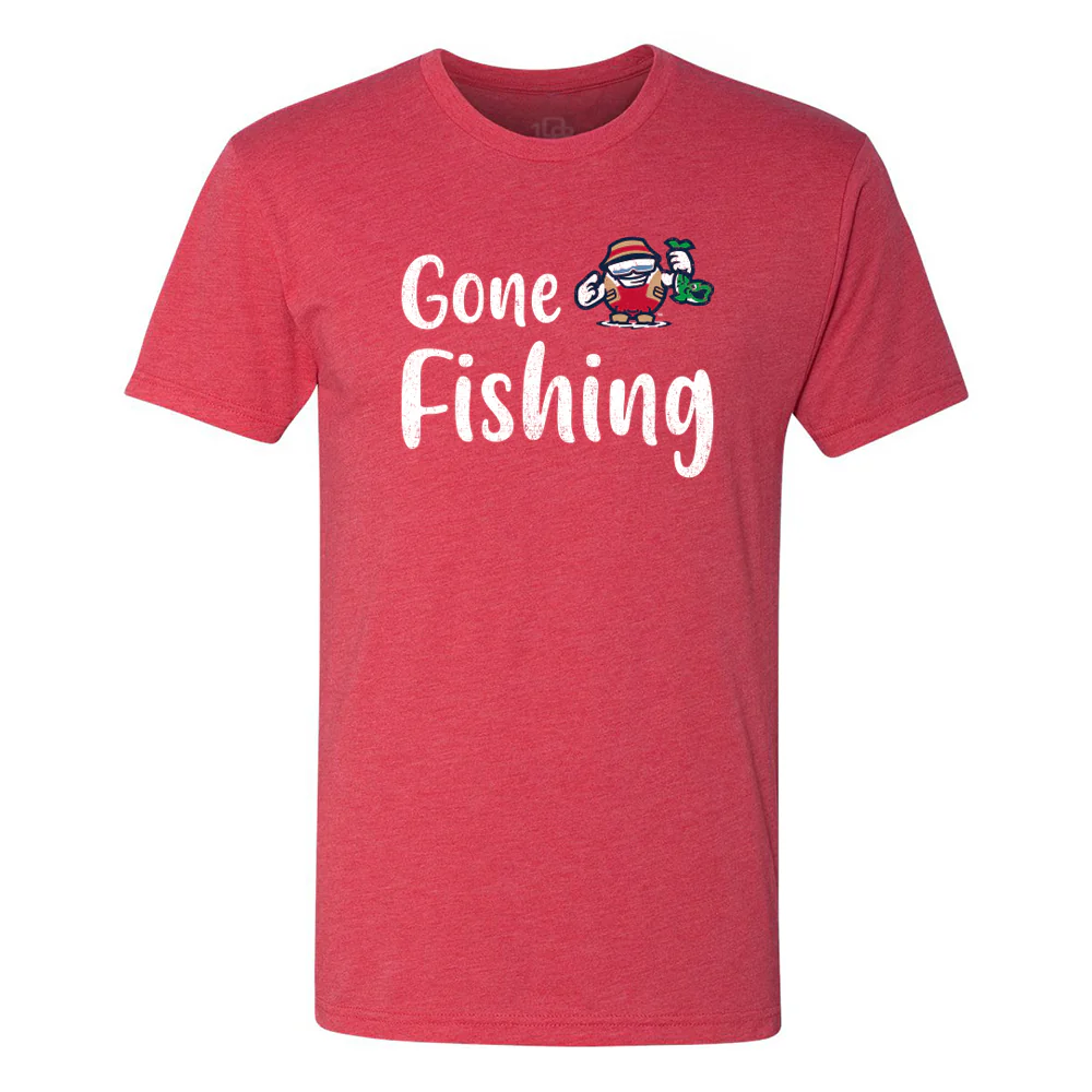 Binghamton Rumble Ponies - TNC Bobbers - Gone Fishing Shirt
