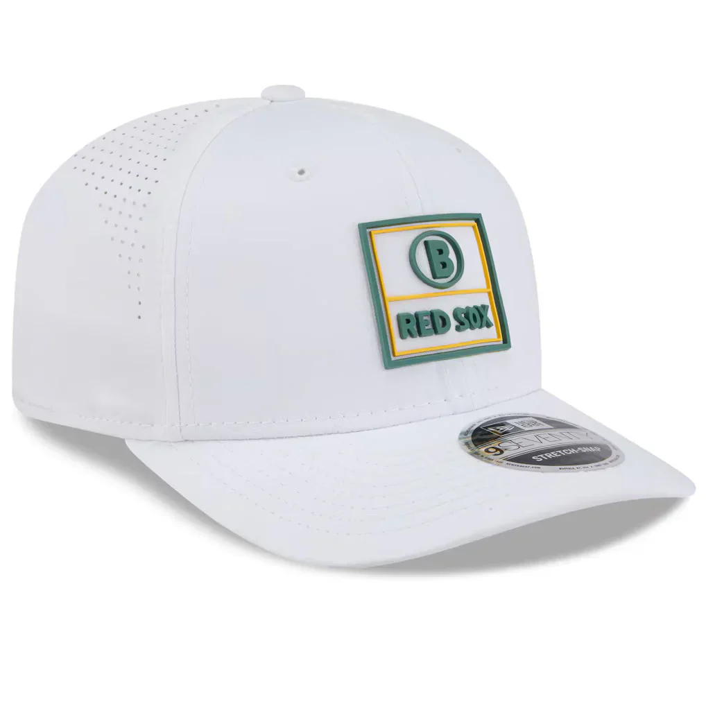 Boston Red Sox New Era White City Connect 9SEVENTY Hat - Image 2