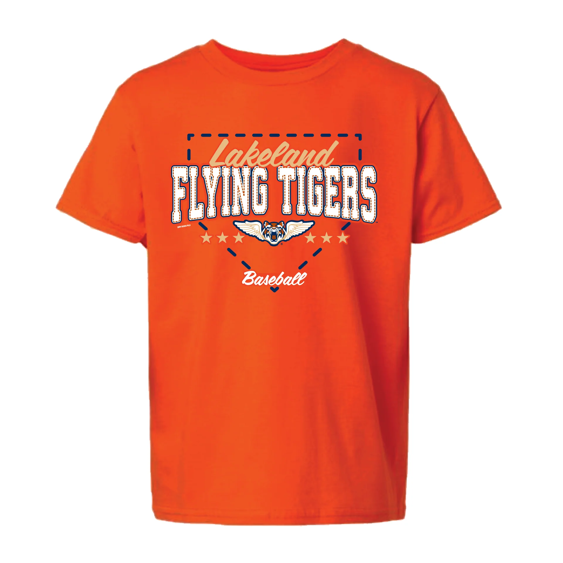 BR Boys Baseface Orange Tee