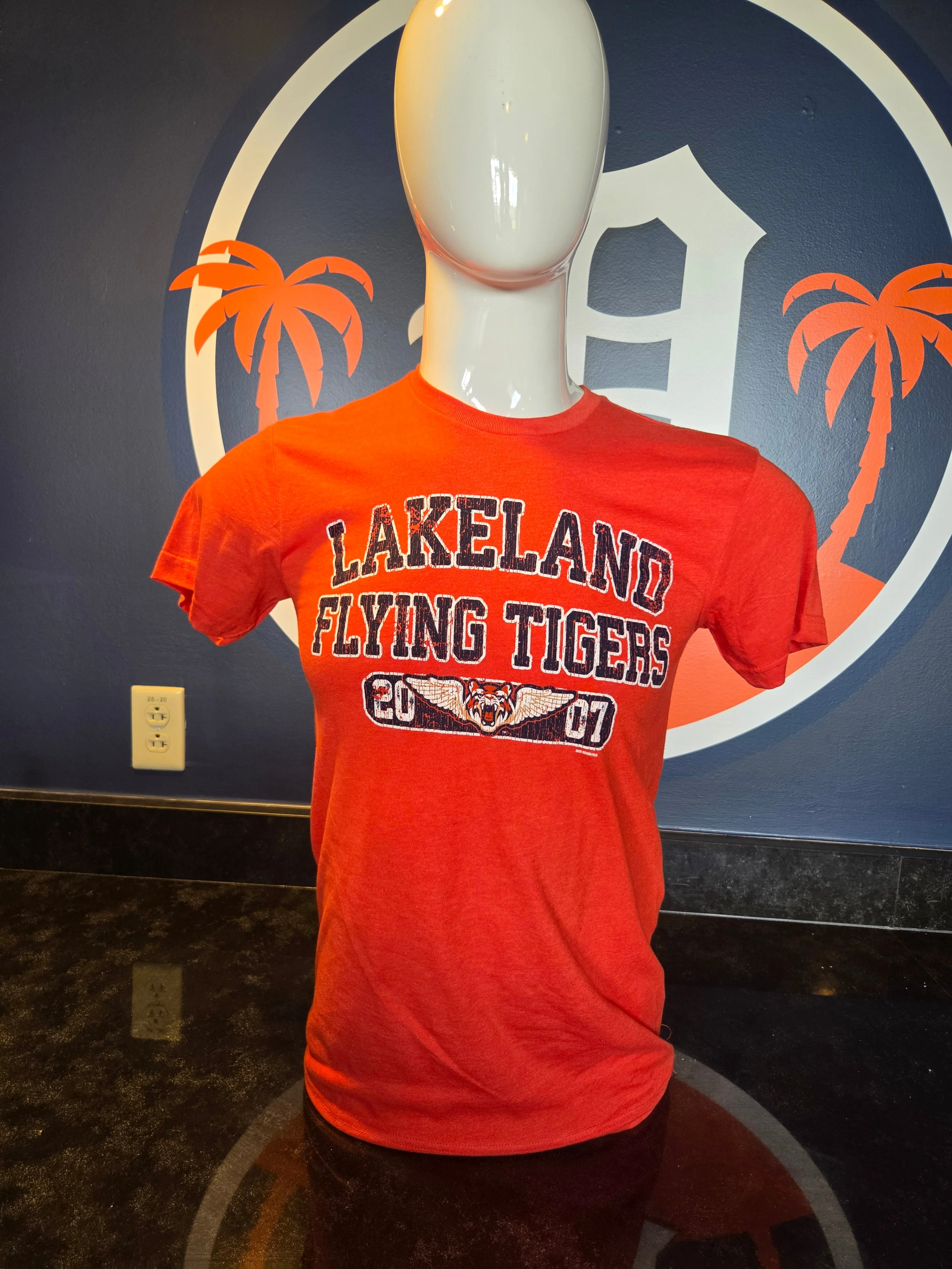 BR Mens Filbert Vintage Orange Tee